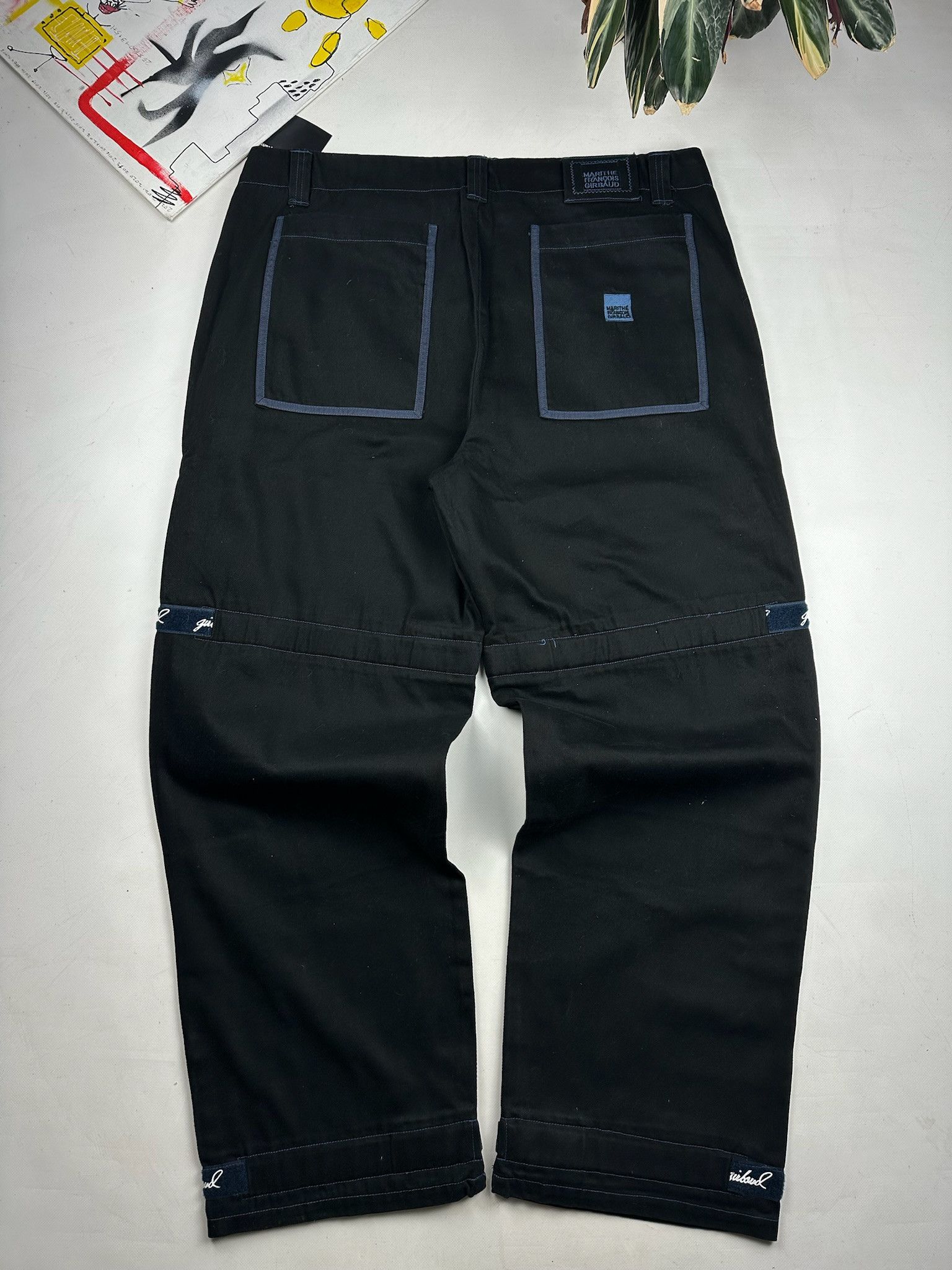 Marithe + Francois Girbaud Baggy girbaud jeans skate fit wide leg Velcro Size US 44 / EU 60 - 5 Thumbnail
