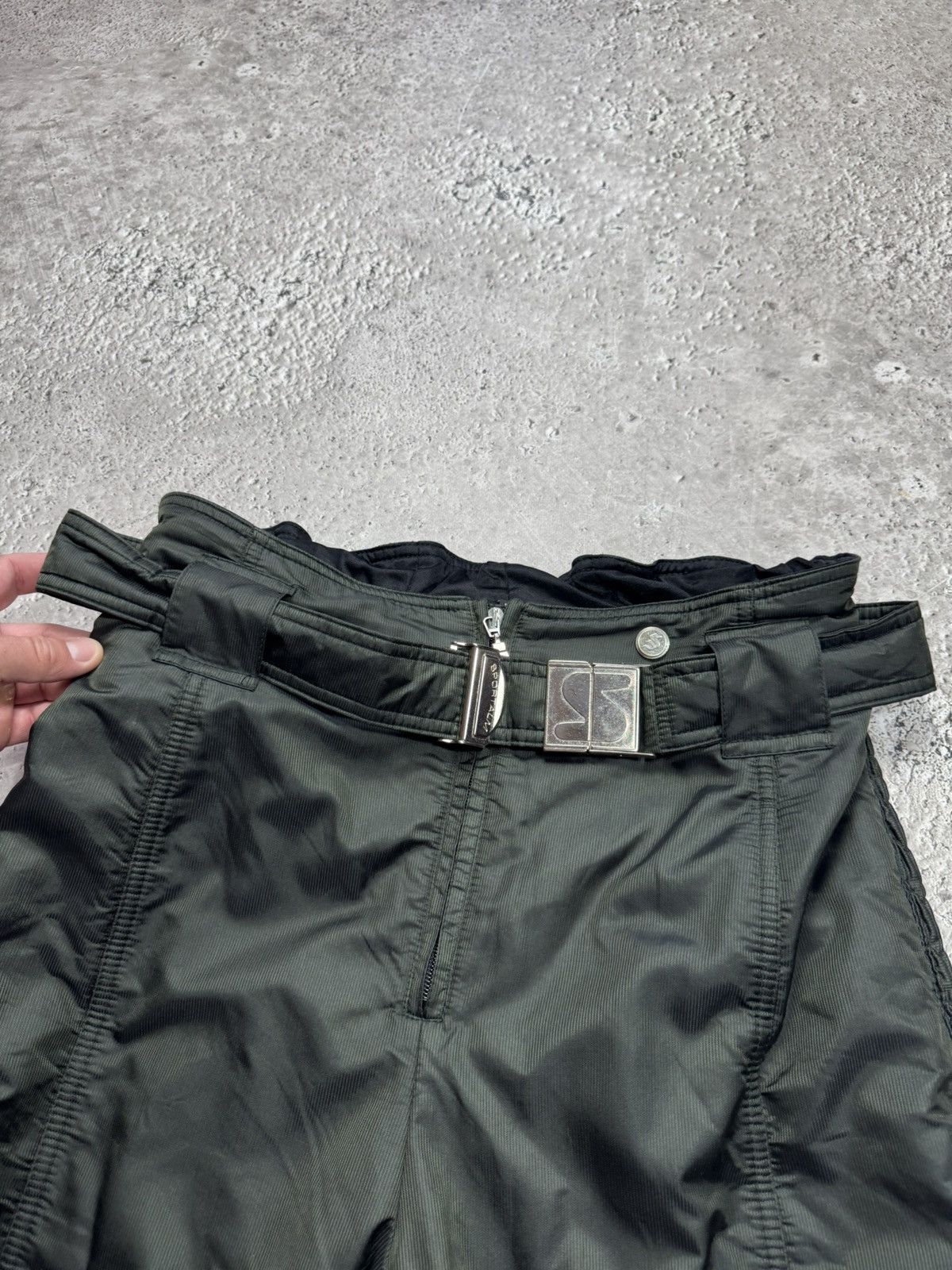 Sportalm Kitzbuhel Vintage Sportalm Kitzbuhel Women’s Green Ski Snow Pants 44 Size 32" / US 10 / IT 46 - 6 Thumbnail