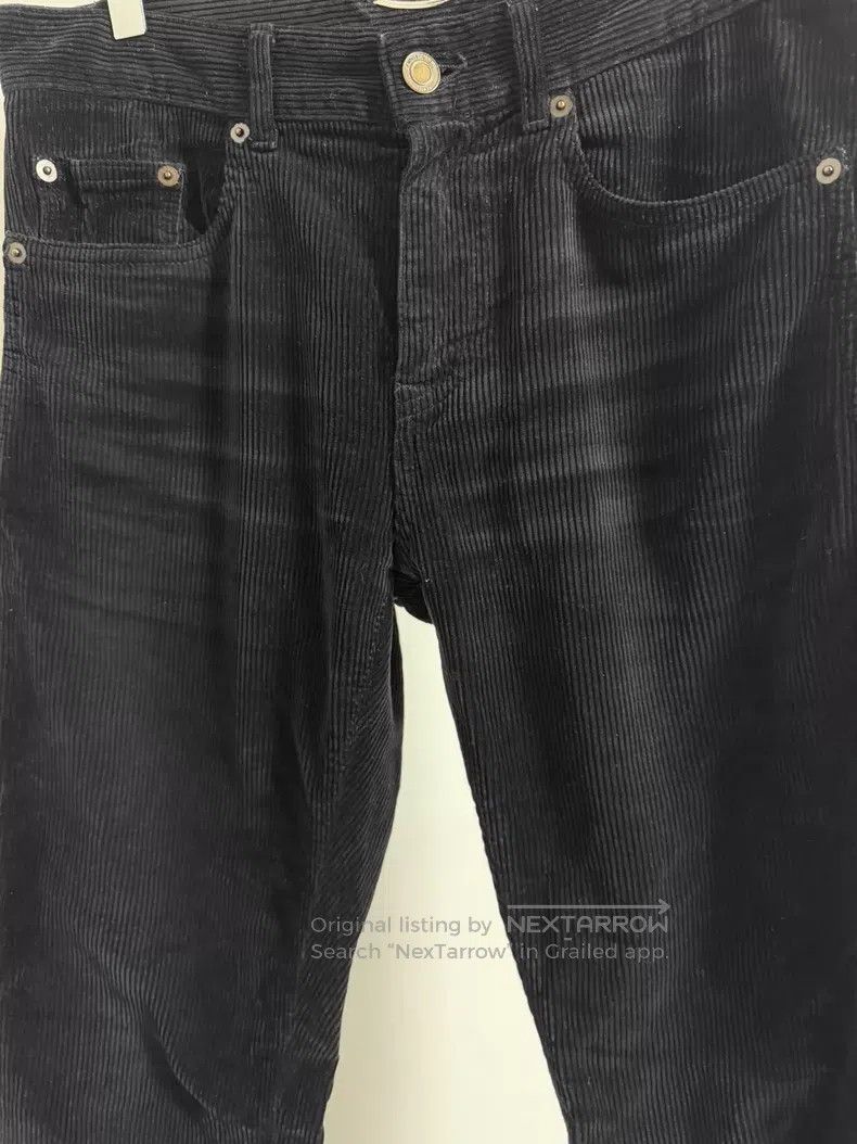 Saint Laurent Paris Saint Laurent Paris Black Corduroy Cat Whisker Washed Deni Size US 28 / EU 44 - 3 Thumbnail