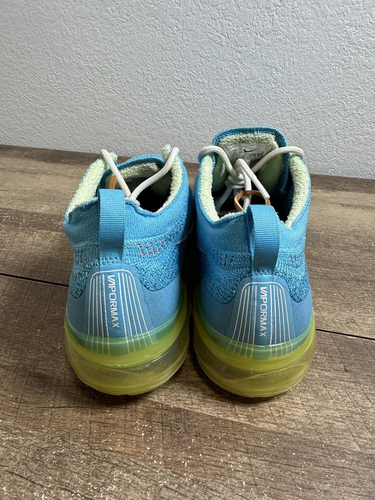 Nike Nike Vapormax Flyknit 2023 “Citron Tint” Size 13 Mens Shoes Size US 13 / EU 46 - 4 Thumbnail