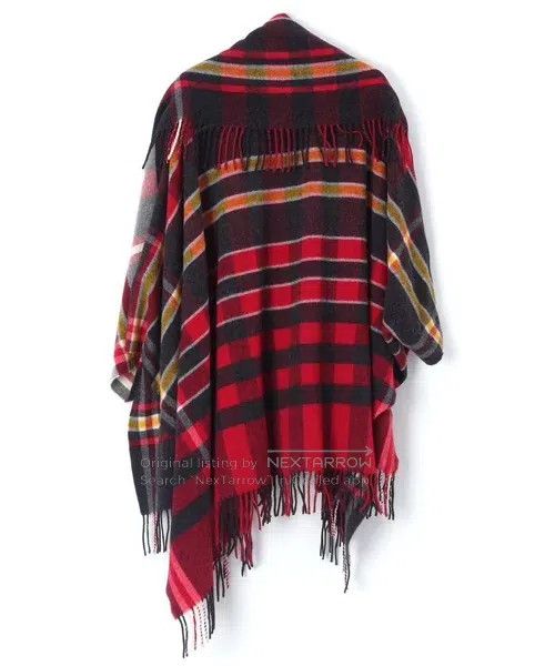 Vivienne Westwood Vivienne Westwood Plaid Cloak with Scarf Size ONE SIZE - 3 Thumbnail