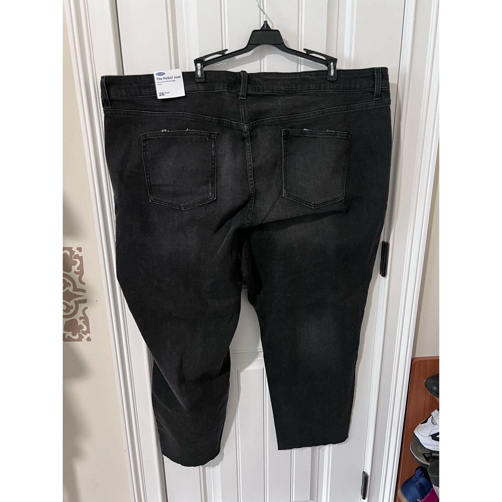 Old Navy Power Jean 26 Perfect Straight Ankle High-Rise Stretch Pant Size 42" / US 20 - 12 Thumbnail
