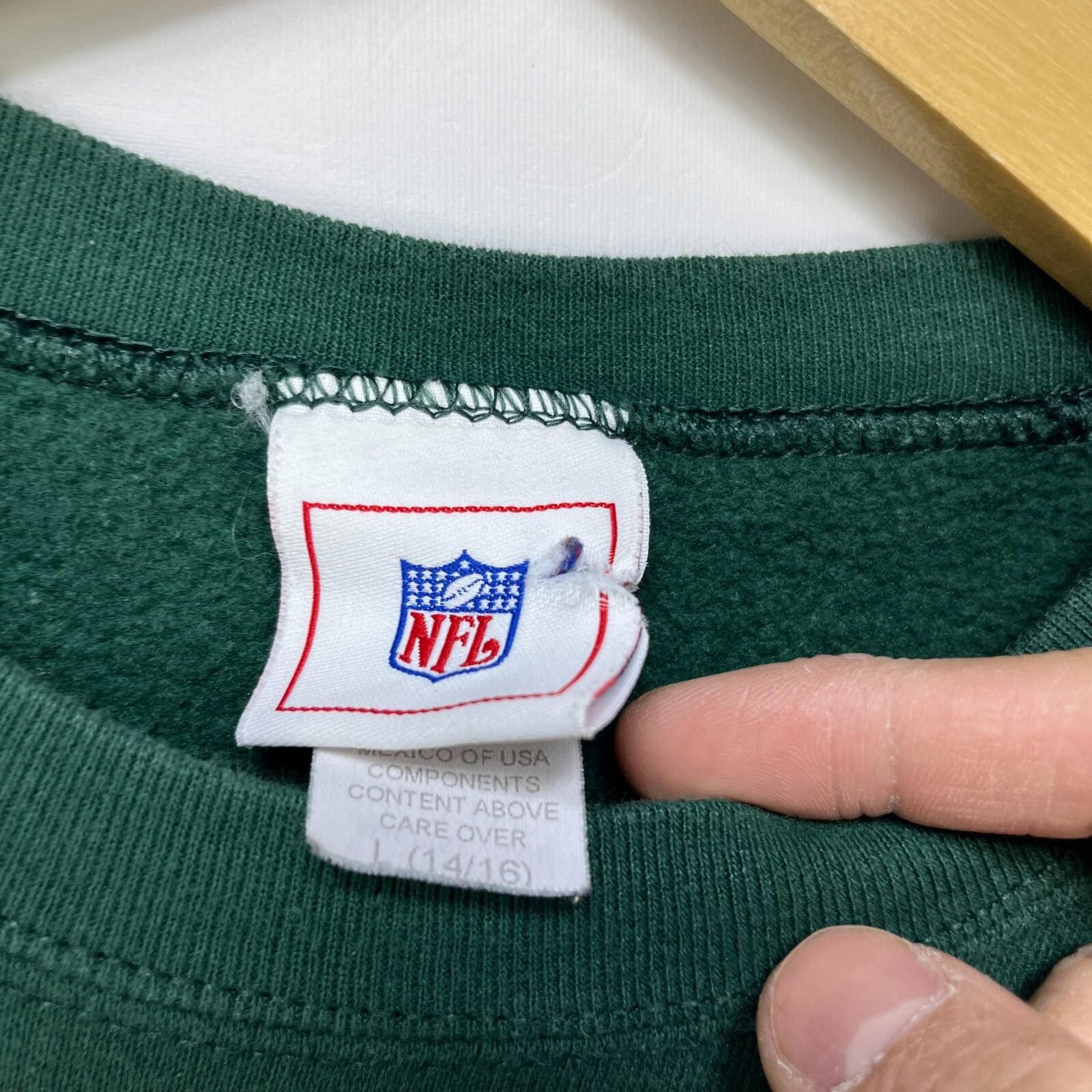 Other Vintage 90s Green Bay Packers Champions Sweatshirt Youth L Size ONE SIZE - 5 Thumbnail