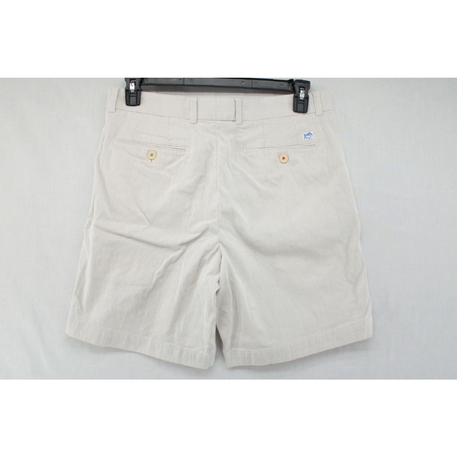 Southern Tide Southern Tide Shorts Men Flat Front Corded Stretch Skipjack Blue Stripe 34 Size US 34 / EU 50 - 3 Thumbnail