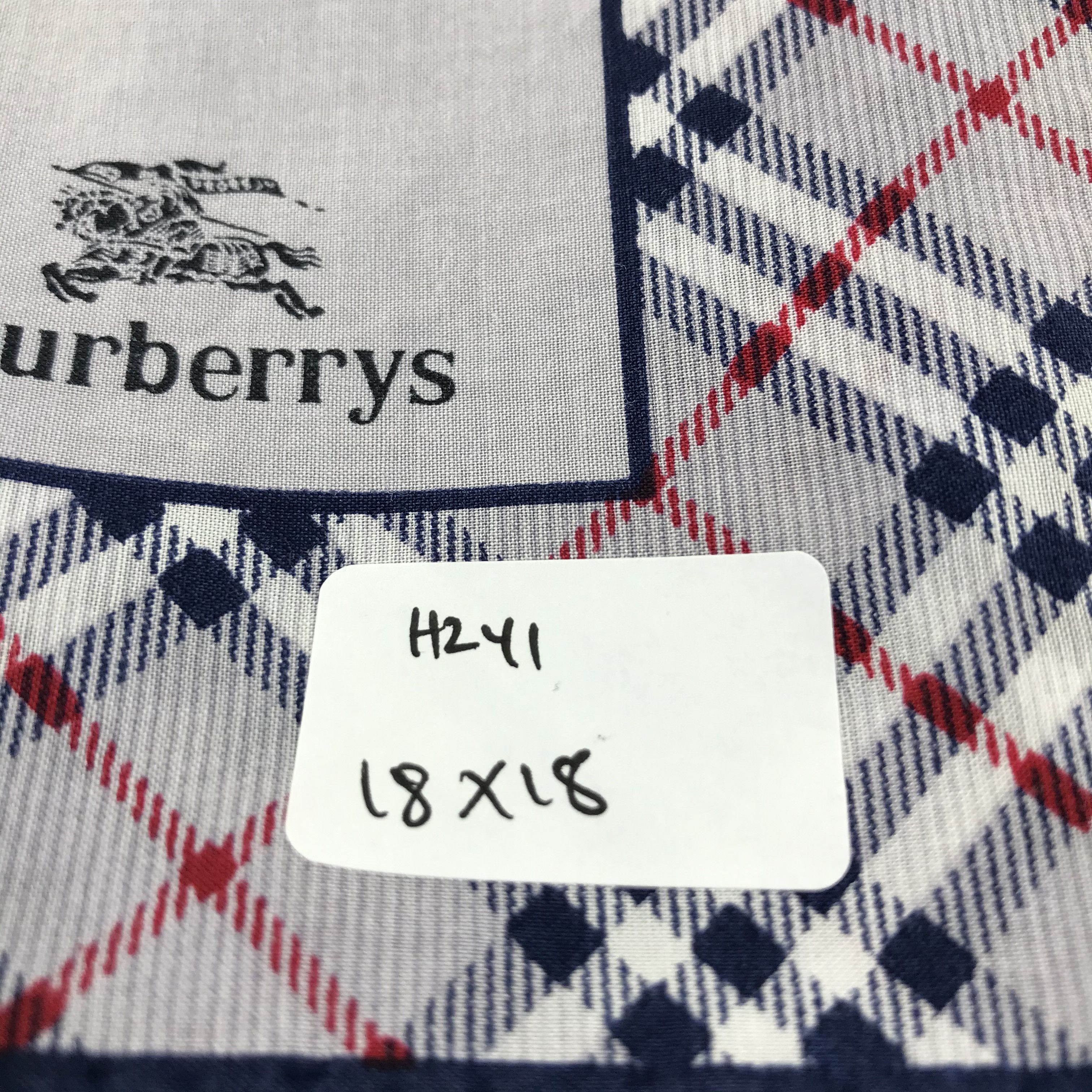 Burberry Burberry Handkerchief Neckerchief Bandana H241 Size ONE SIZE - 10 Thumbnail