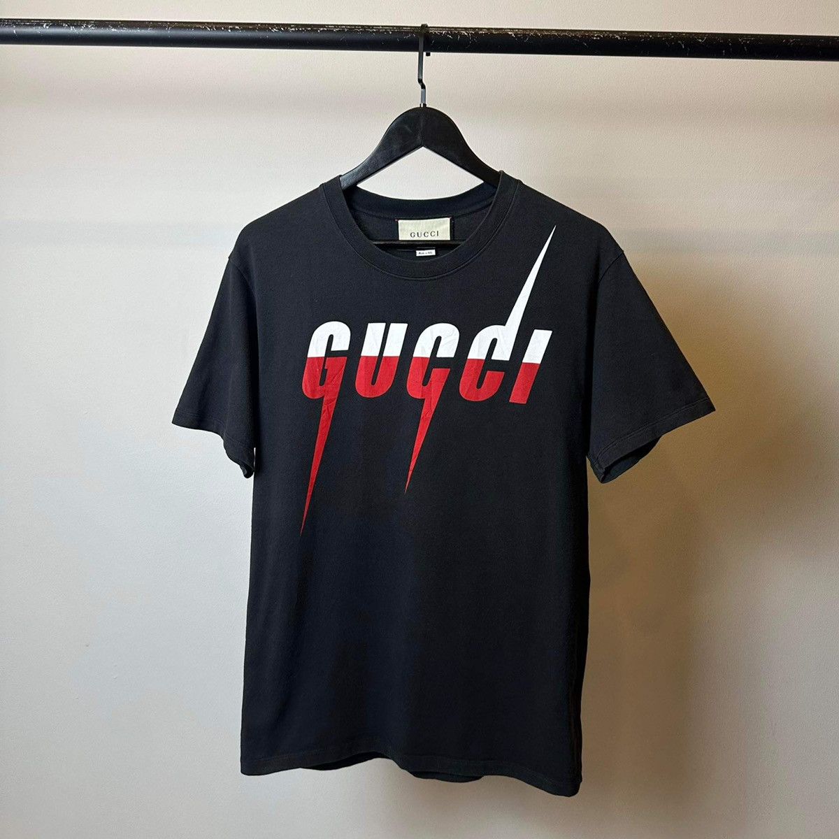 Gucci GUCCI BLADE BLACK T SHIRT | Grailed