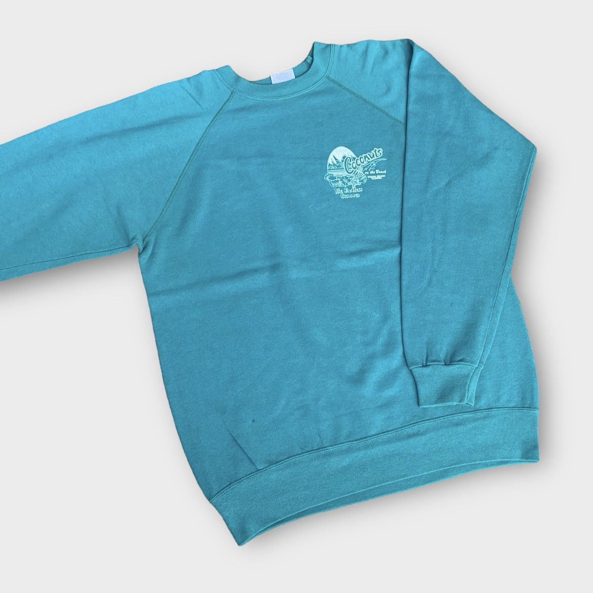 Hanes Vintage 80s Hanes Coconuts Beach Florida Crewneck Size US M / EU 48-50 / 2 - 3 Thumbnail