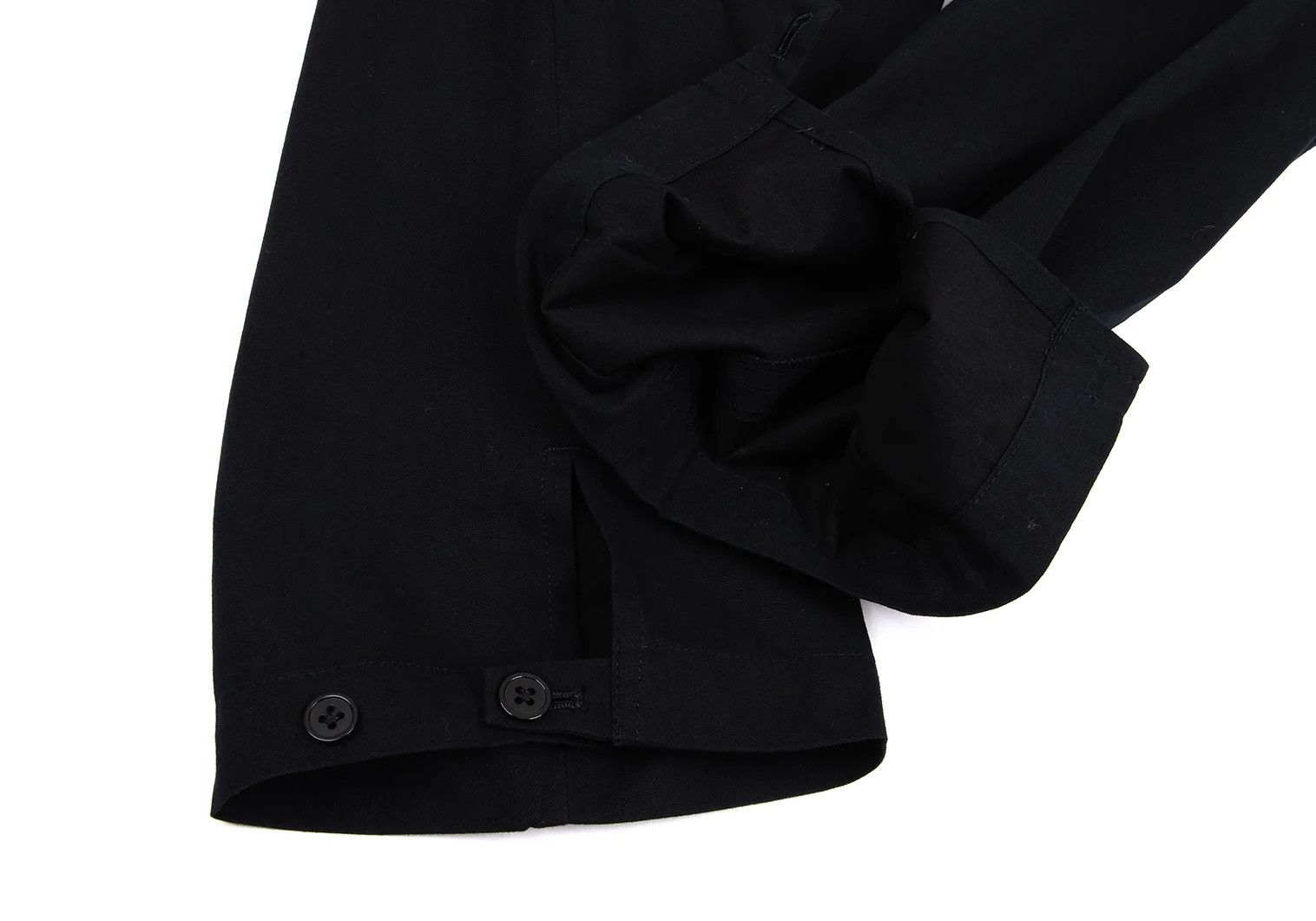 Yohji Yamamoto Yohji Yamamoto Cotton Pants Black M Size US 38 / EU 54 - 9 Thumbnail