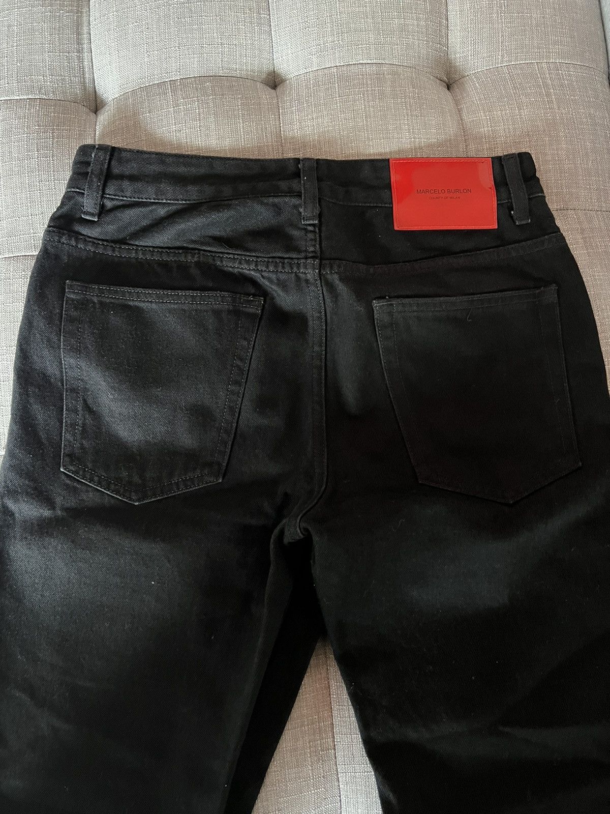 Marcelo Burlon Marcelo Burlon Flags skinny jeans Size US 30 / EU 46 - 2 Thumbnail