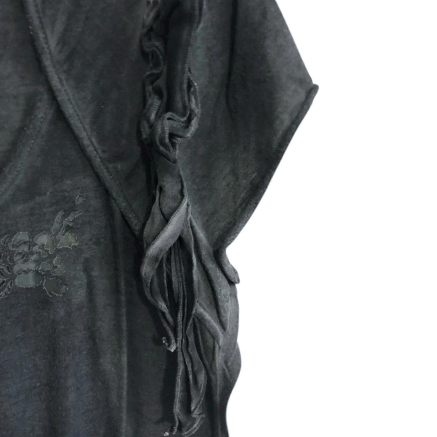 Cop Copine The Cop Copine Cutout Frilly Tee Size S / US 4 / IT 40 - 2 Thumbnail