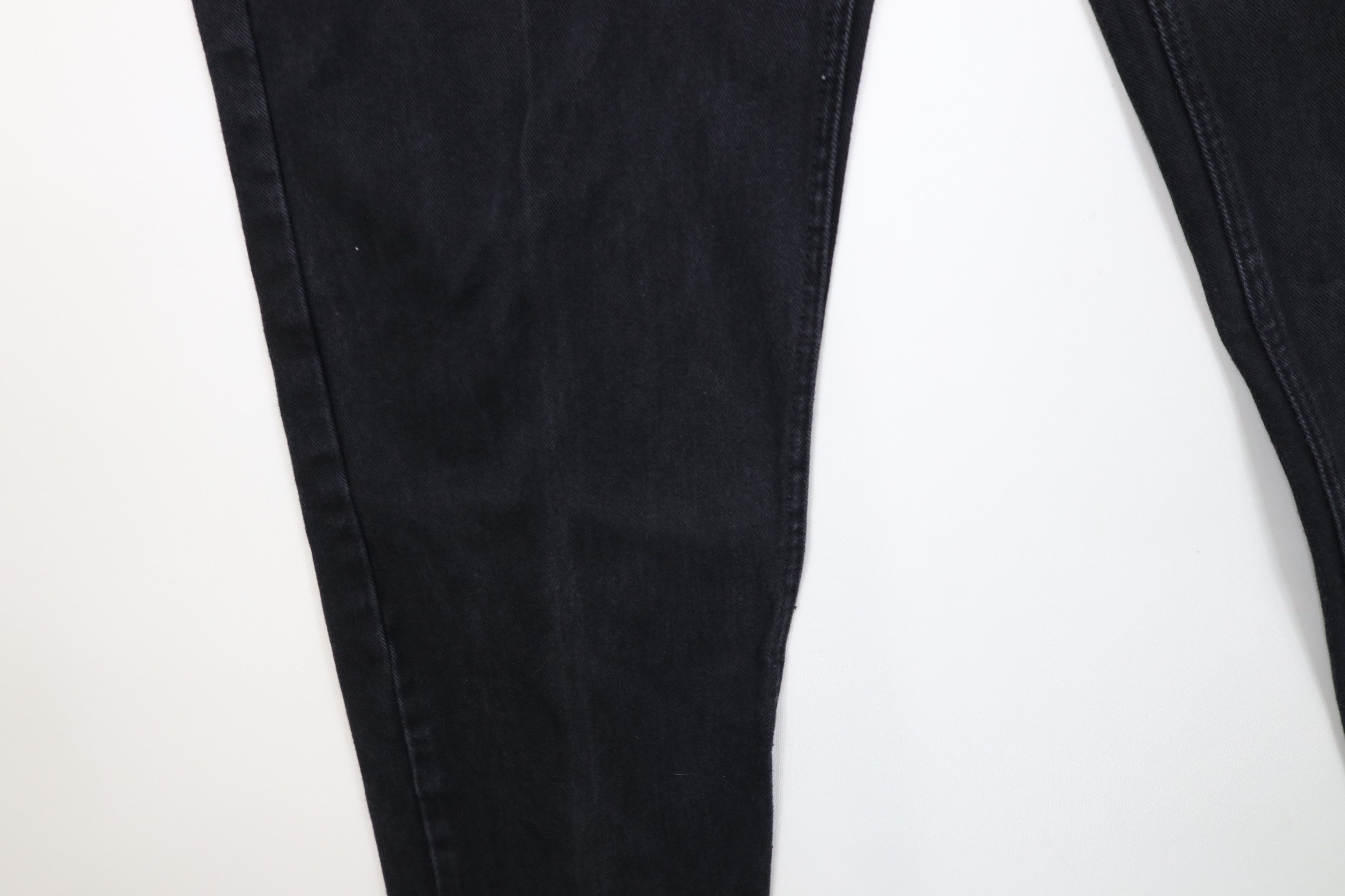 Vintage Vintage 90s Streetwear Relaxed Fit Tapered Leg Jeans Black Size US 34 / EU 50 - 6 Thumbnail