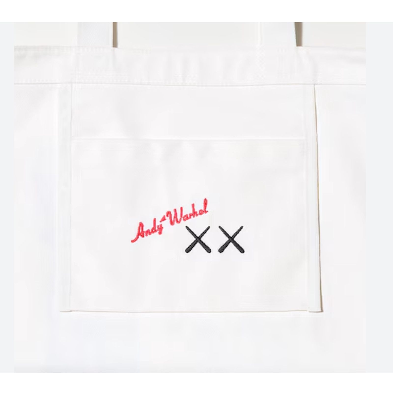 Uniqlo KAWS x Uniqlo Warhol Graphic Tote Bag White BRAND NEW Size ONE SIZE - 3 Thumbnail