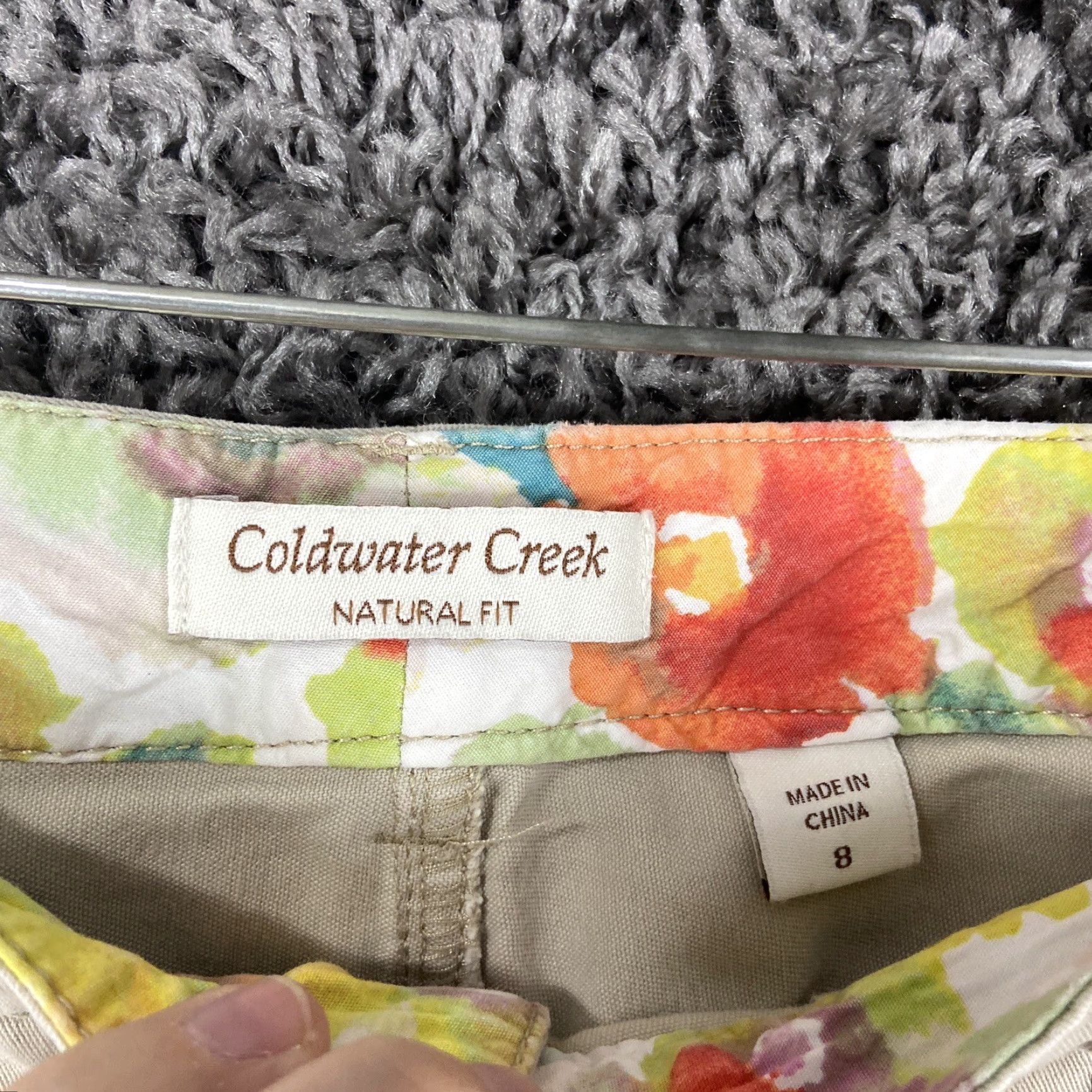 Coldwater Creek Coldwater Creek Pants Women 8 Beige Cropped Nature Womens Size 30" / US 8 / IT 44 - 5 Thumbnail