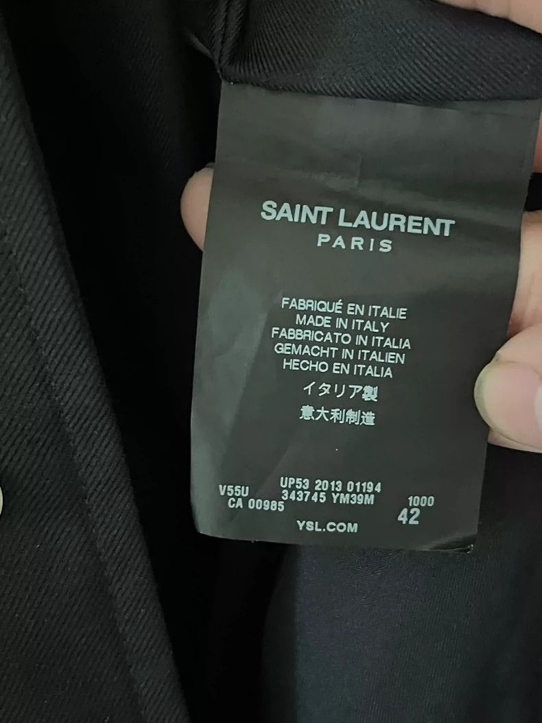 Saint Laurent Paris saint Laurent paris13fw genuine Darth Vader Teddy jacket 2 Size US XS / EU 42 / 0 - 5 Thumbnail