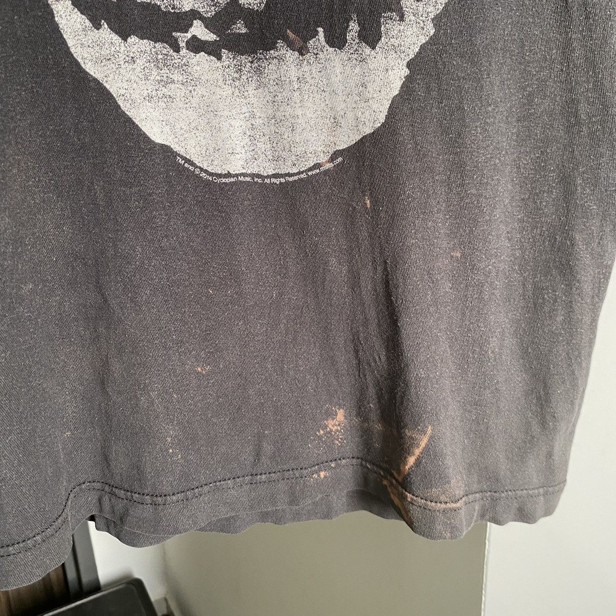 Misfits Thrashed Faded Vintage Y2K Misfits Punk Band ERD GRUNGE TEE Size US S / EU 44-46 / 1 - 4 Thumbnail
