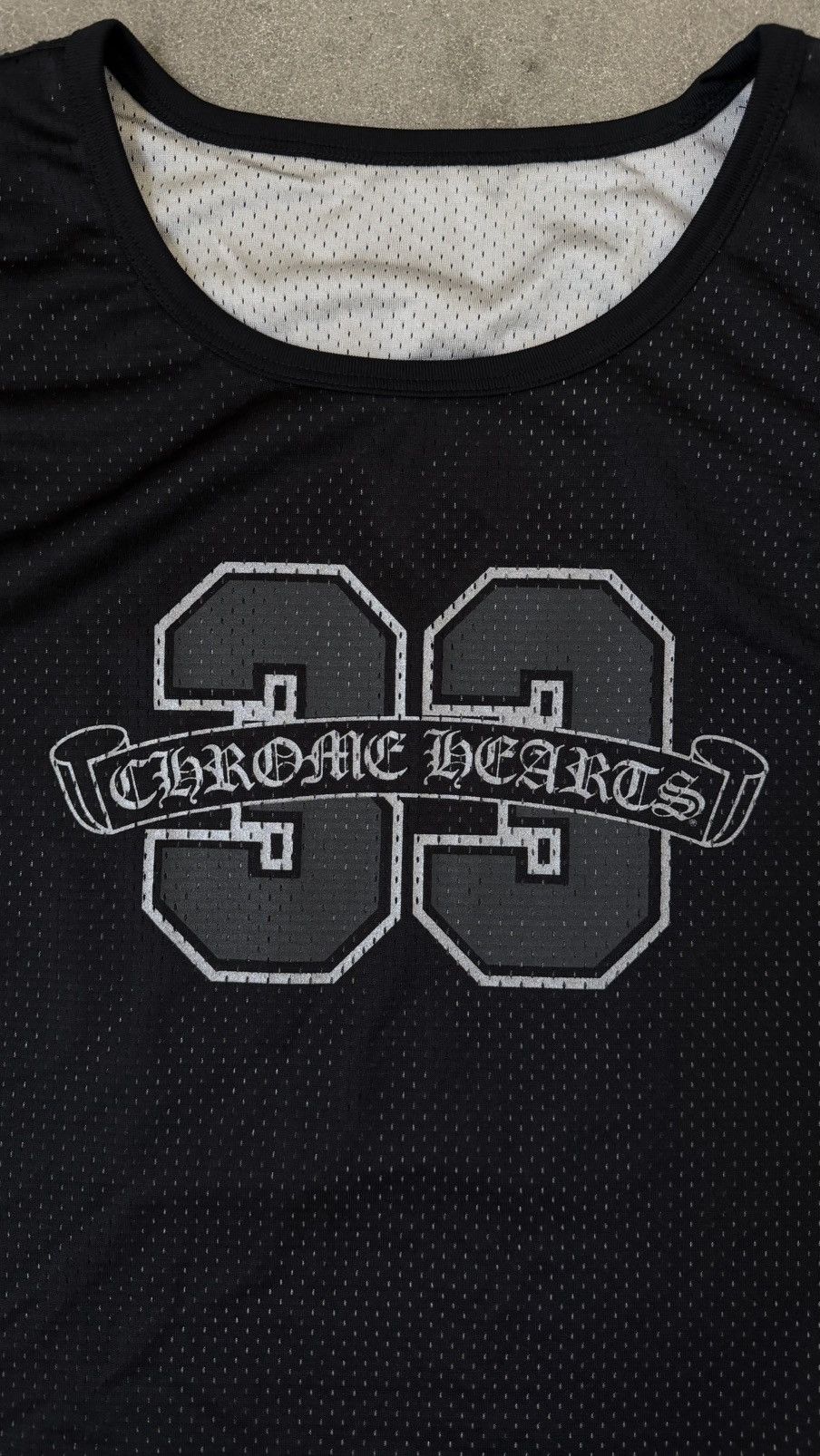 Chrome Hearts Chrome Hearts Reversible Basketball Jersey Black/Grey Size US M / EU 48-50 / 2 - 4 Thumbnail