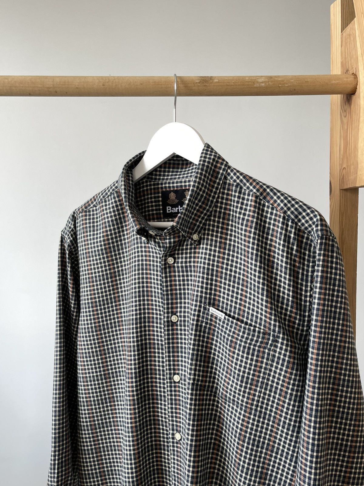Barbour Barbour AW22 Henderson Thermo Weave Checkered Twill Shirt Size US M / EU 48-50 / 2 - 6 Thumbnail