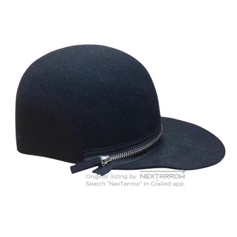 Yohji Yamamoto Yohji Yamamoto 20ss zipper deconstructed woolen hat Size ONE SIZE - 5 Thumbnail