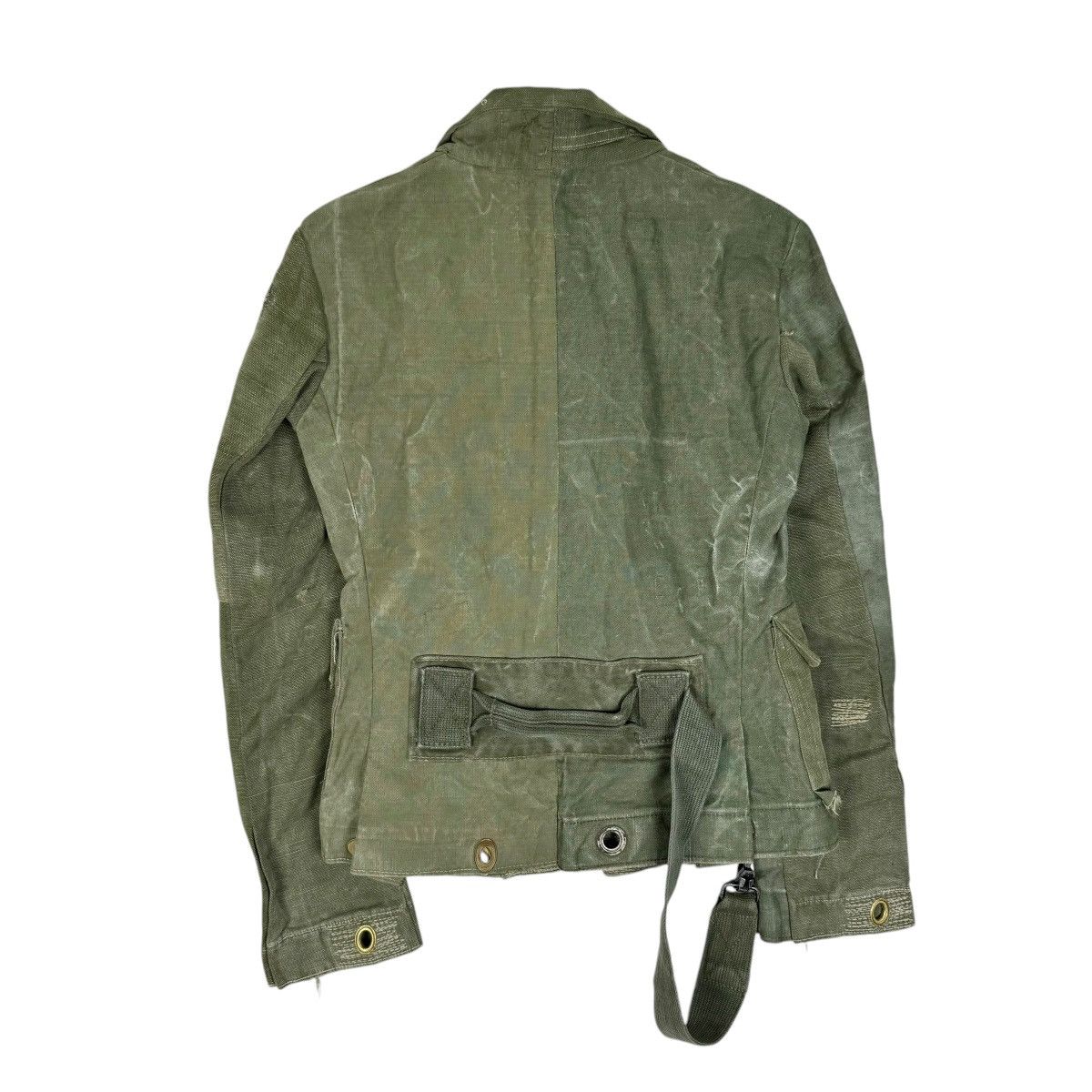 Greg Lauren ☀️GREG LAUREN LINEN DUFFLE MILITARY JACKET Size US S / EU 44-46 / 1 - 19 Thumbnail
