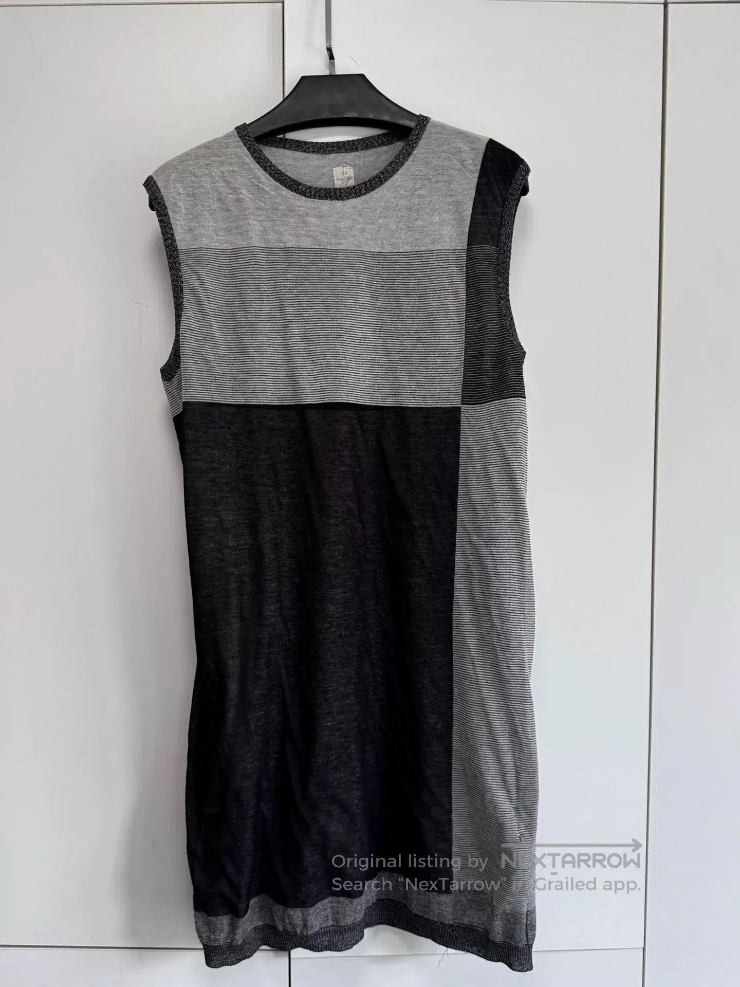 Rick Owens Rick Owens 2014 B&W Colorblock Vest. Size S / US 4 / IT 40 - 1 Thumbnail