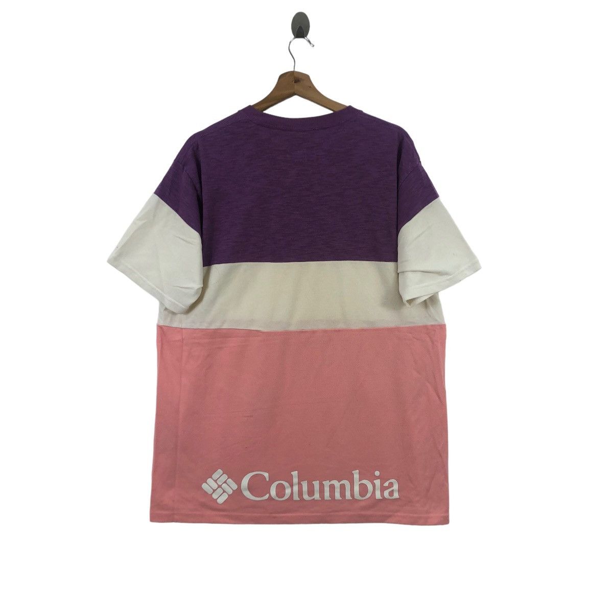 Columbia XLARGE CLOTHING x COLUMBIA Baggy Tee Shirt Top Striped Skate Size US XL / EU 56 / 4 - 3 Thumbnail