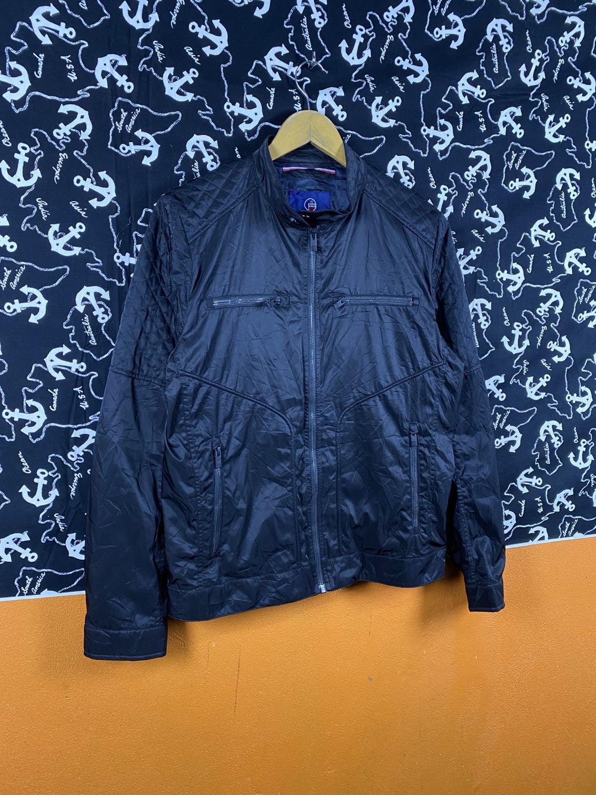 Fusalp Vintage Fusalp Black Quilted Zip Jacket | Men’s Outerwear Size US M / EU 48-50 / 2 - 5 Thumbnail