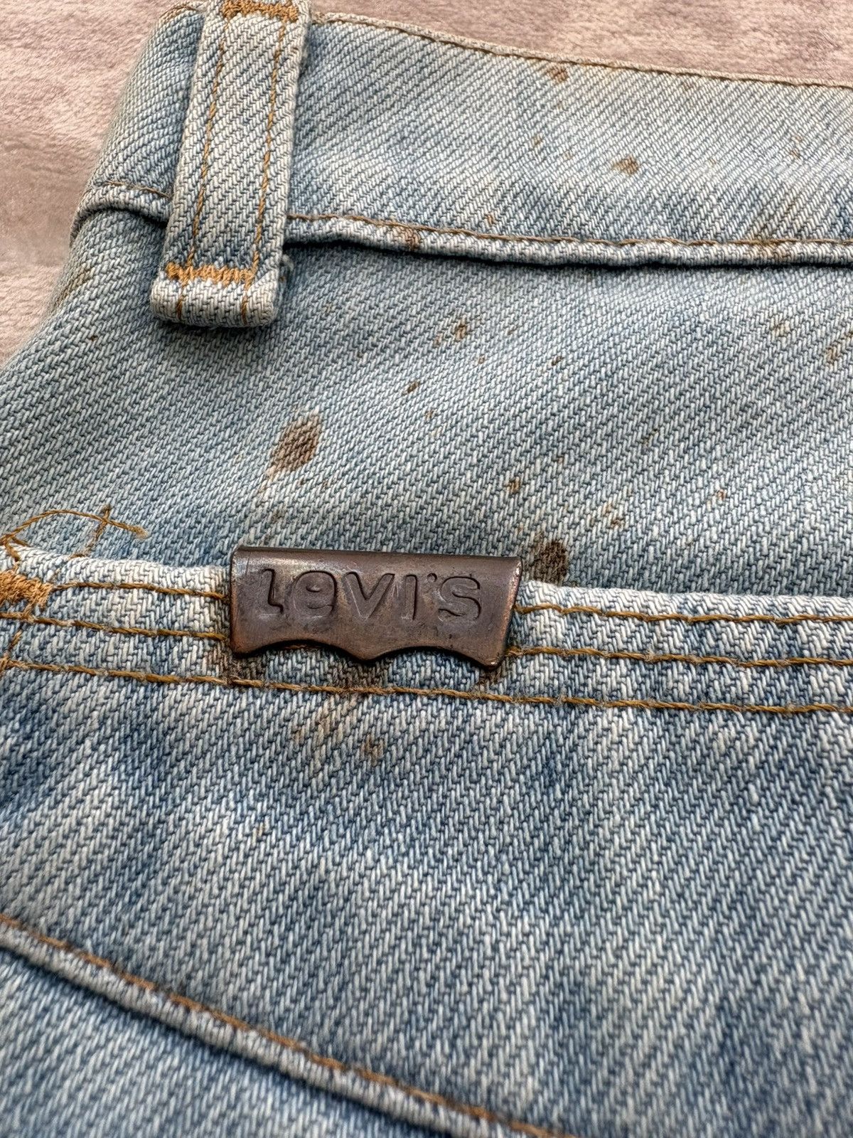 Levi's Vintage Clothing HOLY GRAIL 70’s ULTRA-RARE Levis 646 Orange Tab Museum Piece Size US 28 / EU 44 - 18 Thumbnail