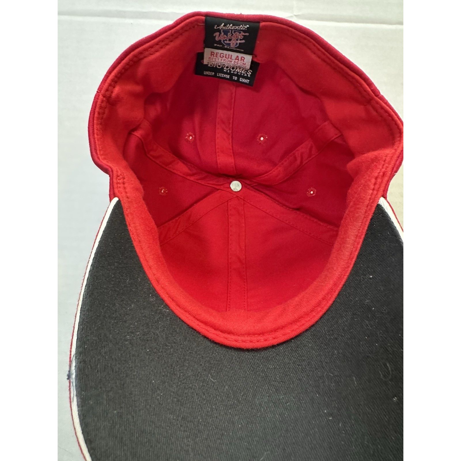 Aerosmith Bio Domes, Aerosmith- O Yeah- Red Cap/Hat 56CM/Regular VTG Size ONE SIZE - 16 Thumbnail
