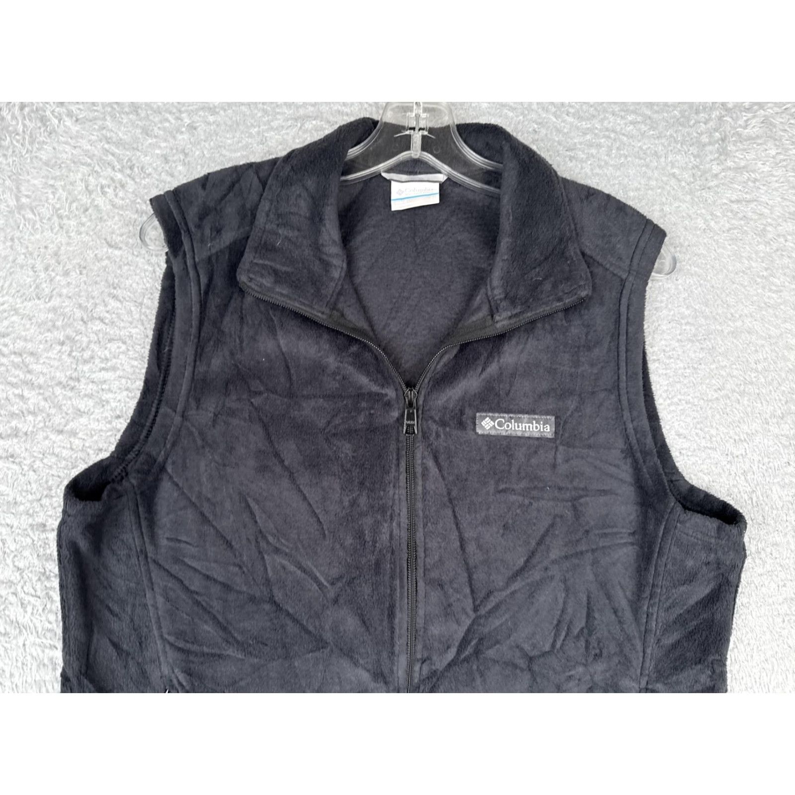 Vintage Columbia Vest Mens S Black Fleece Full Zip Pockets Outdoor Hiking Sleeveless Casual Travel Size US S / EU 44-46 / 1 - 4 Thumbnail