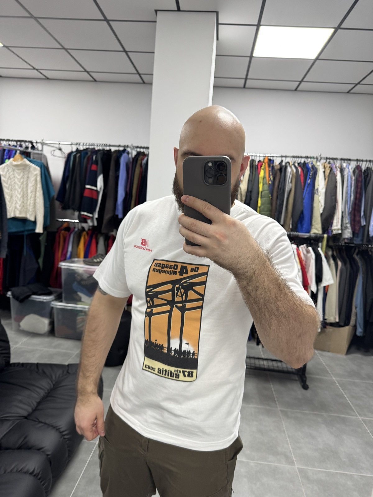 New Balance × Vintage Vintage New Balance 2003 87ste Editie De 4 Daagse T-Shirt Size US M / EU 48-50 / 2 - 2 Thumbnail