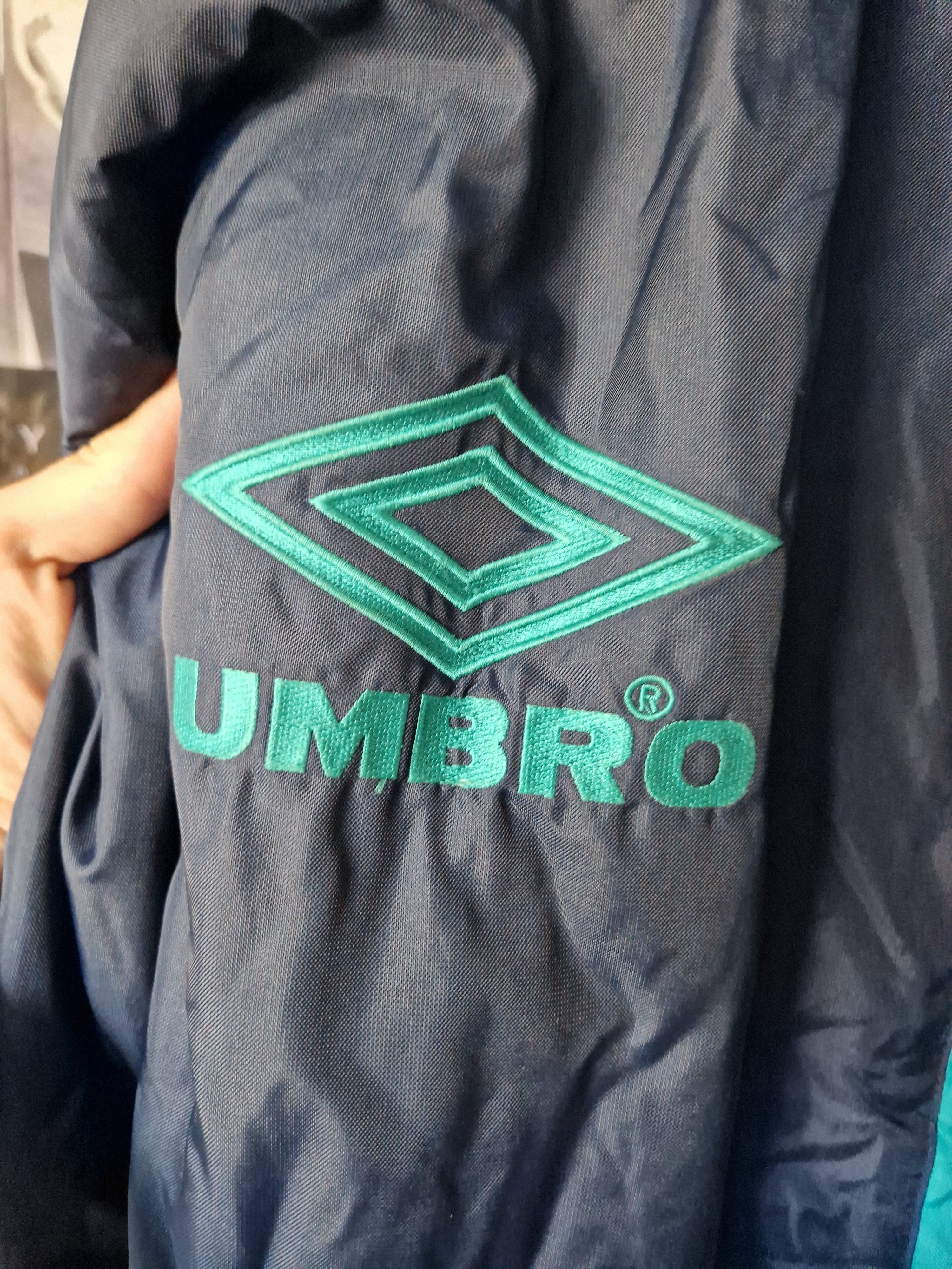Umbro Umbro vintage man navy blue jacket XL Size US XL / EU 56 / 4 - 4 Thumbnail