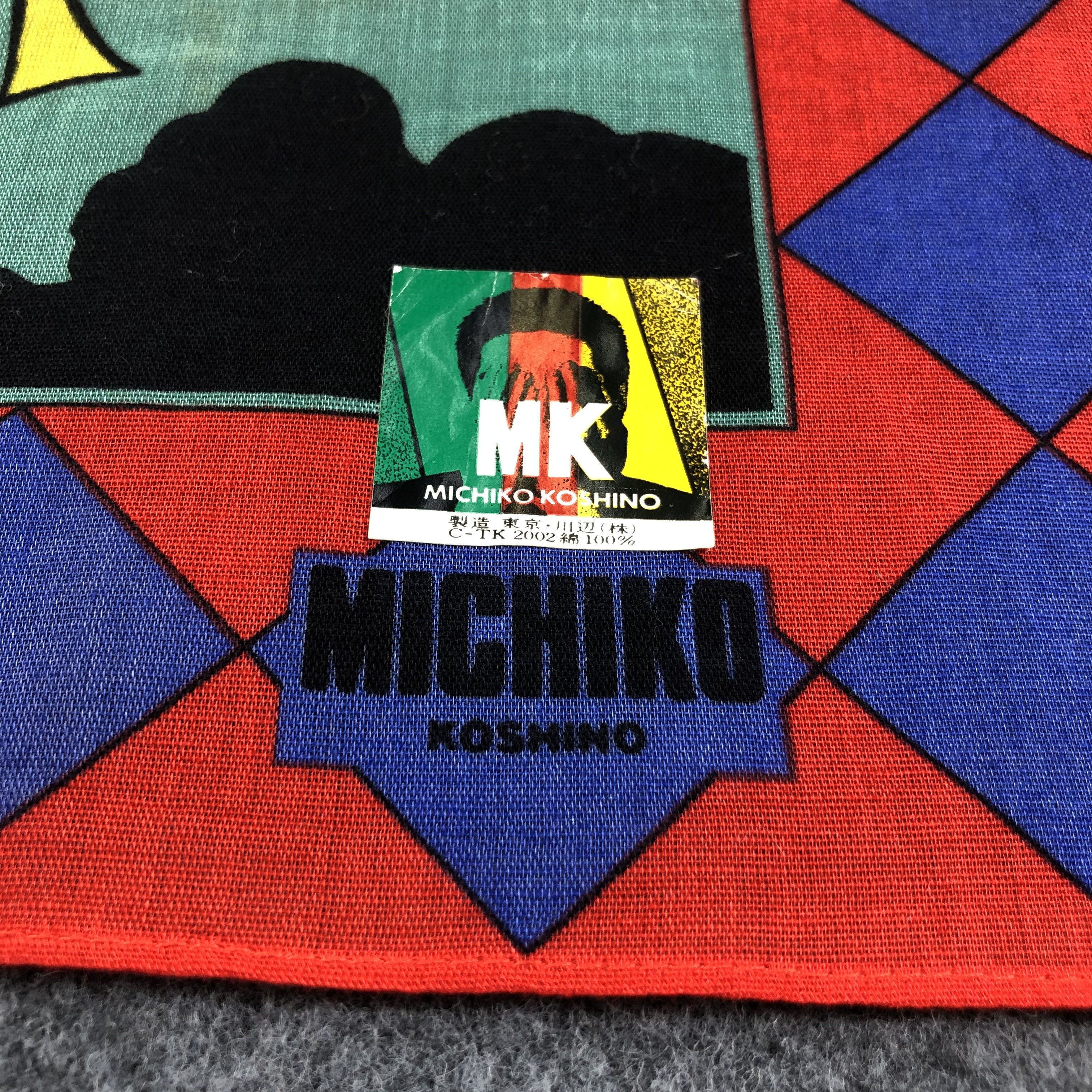 Michiko Koshino Michiko Koshino Handkerchief Neckerchief Bandana H2274 Size ONE SIZE - 4 Thumbnail