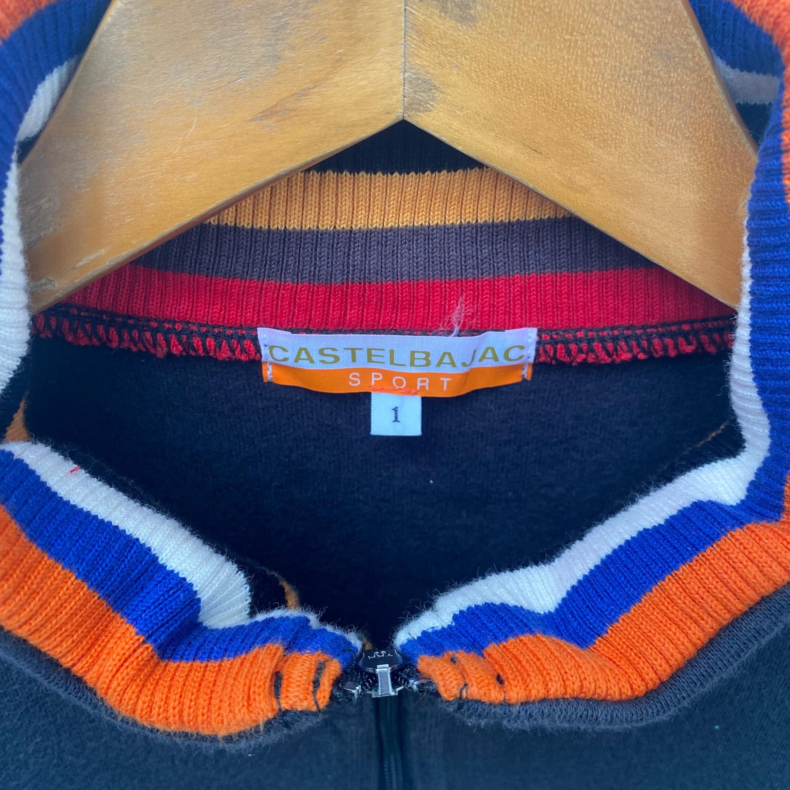 Jean Charles De Castelbajac VINTAGE CASTELBAJAC HALF ZIPPER SWEATSHIRT SMALL Size US S / EU 44-46 / 1 - 5 Thumbnail