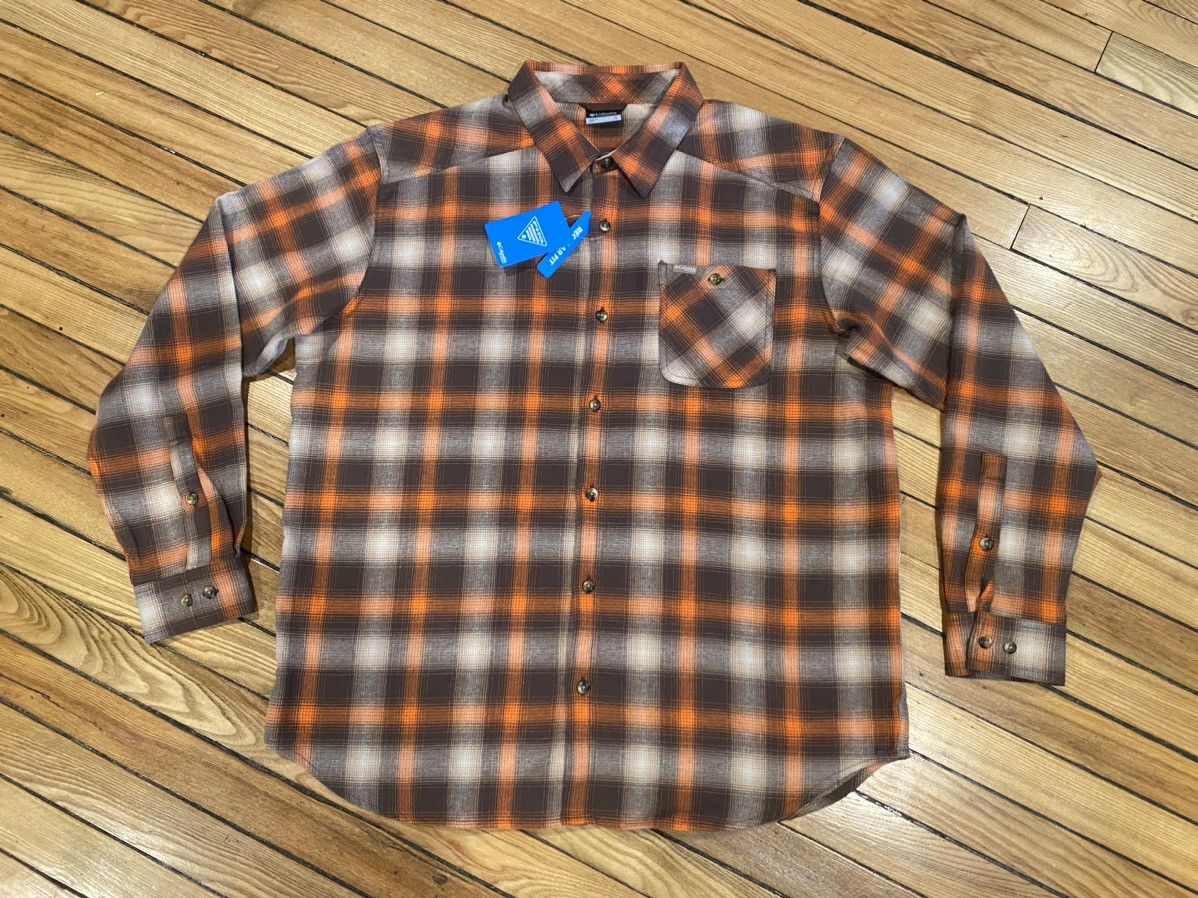 Columbia Colombia “phg” hinting long sleeve buttonup flannel shirt xl Size US XL / EU 56 / 4 - 1 Thumbnail