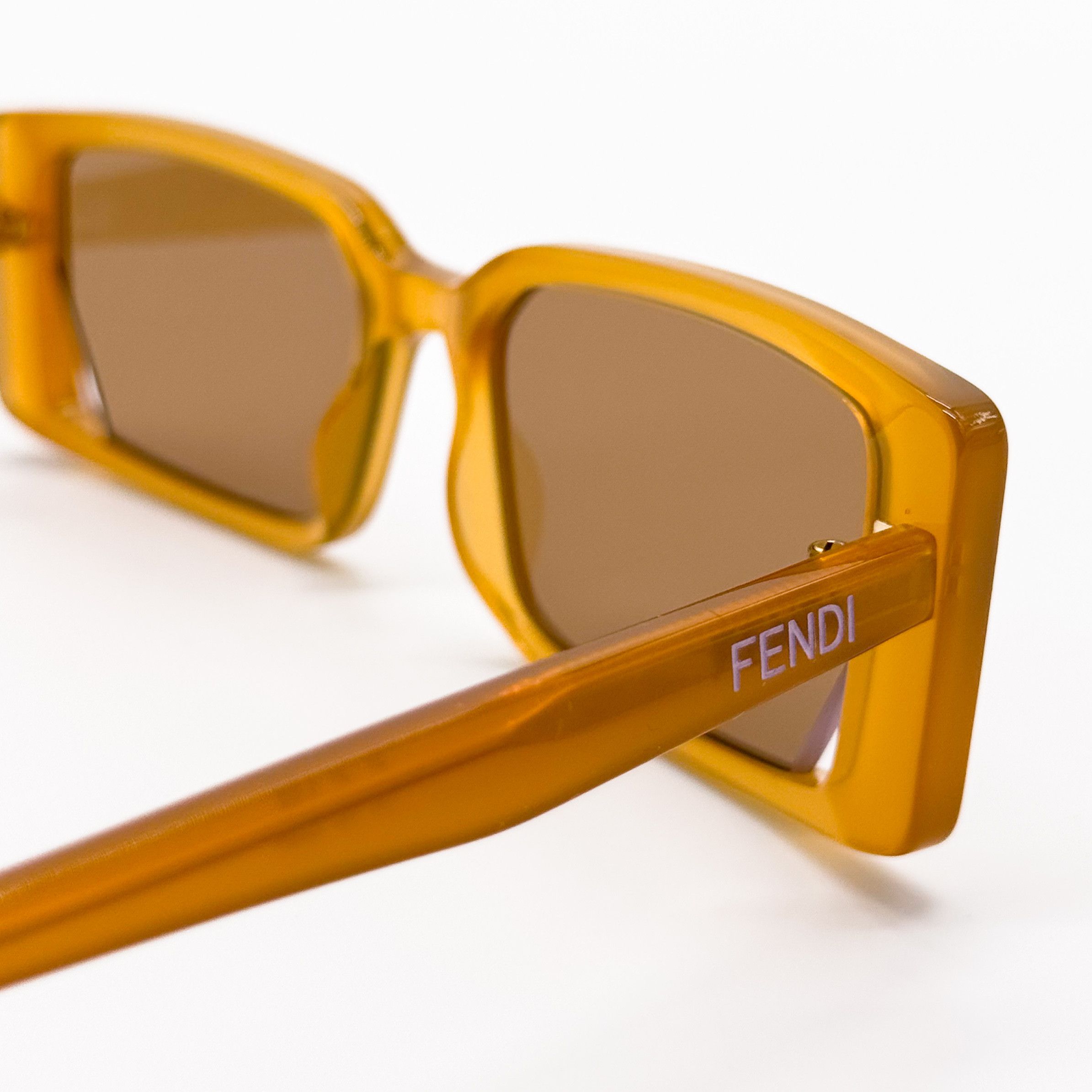 Fendi NEW FENDI FE40164I 44J SQUARE BLACK MEN SUNGLASSES FENDI Size ONE SIZE - 5 Thumbnail