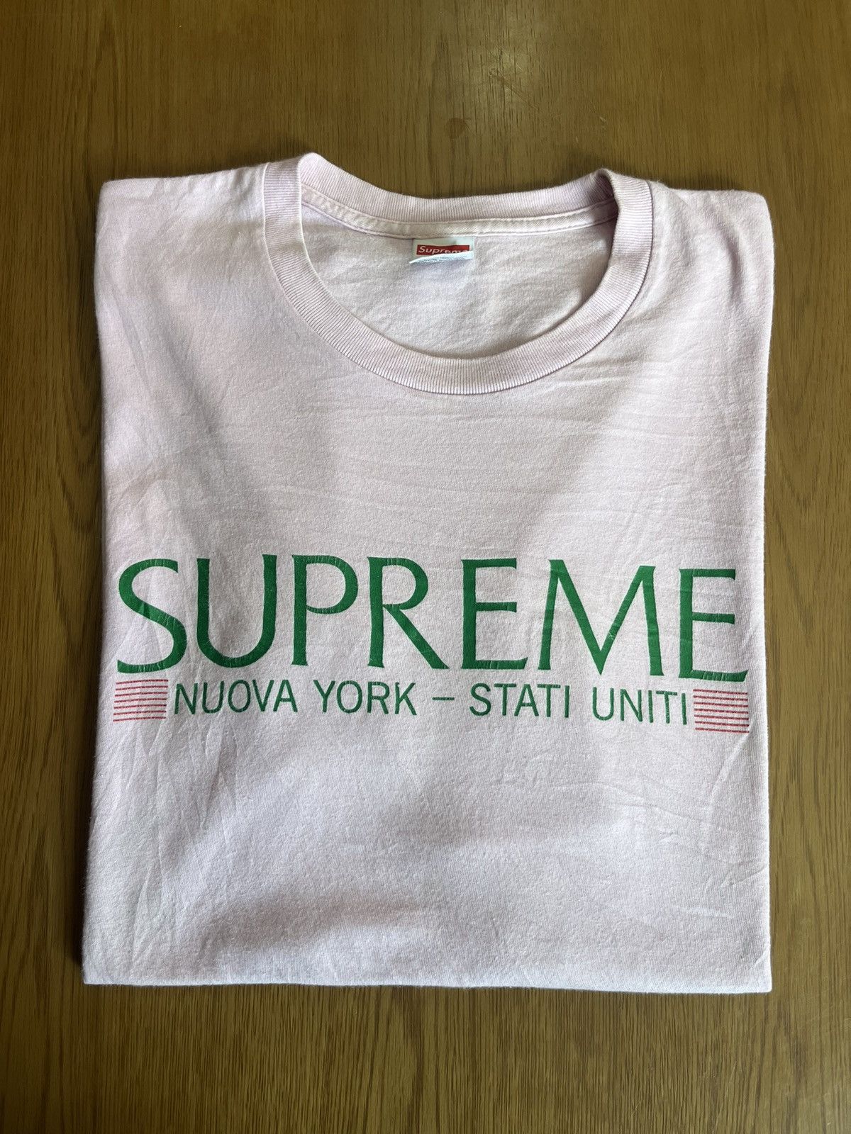 Supreme SUPREME NUOVA YORK - STATI UNIT 00’s Tshirt Size US XL / EU 56 / 4 - 1 Thumbnail