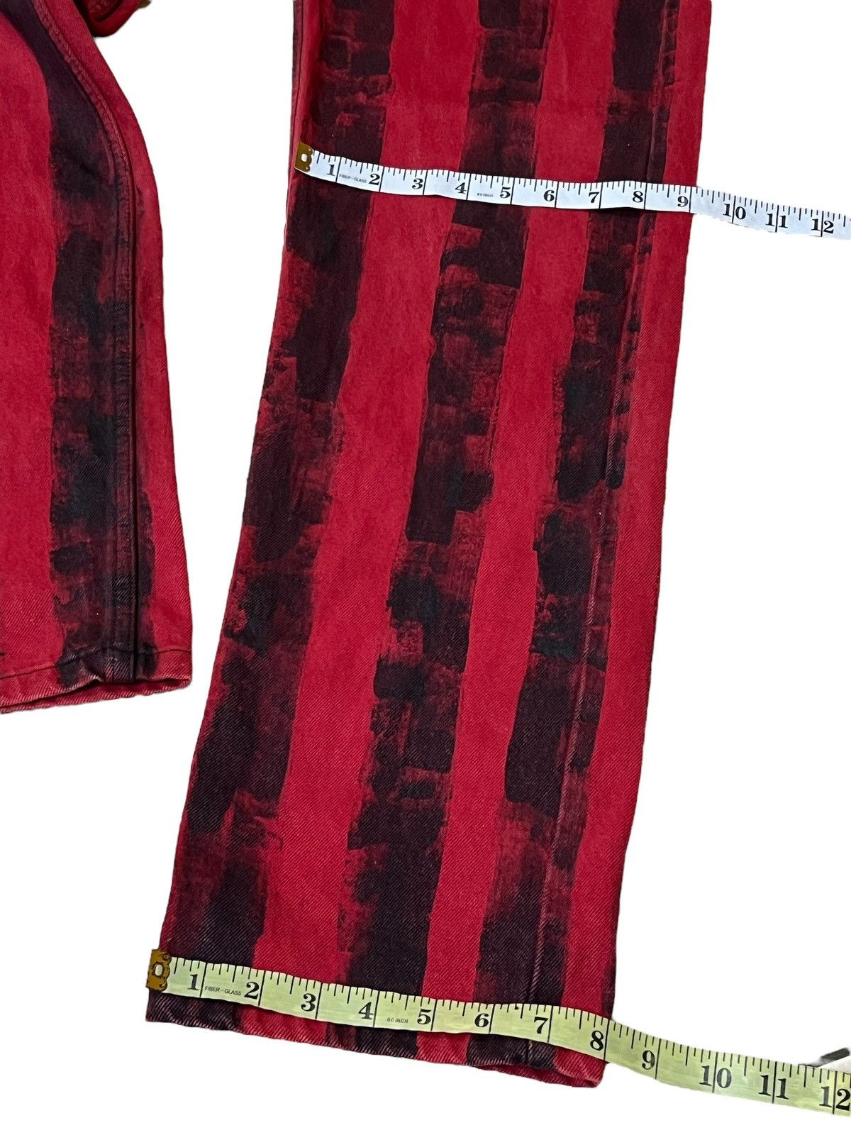 Levi's Vintage Clothing VINTAGE 90s LEVI’S 501 CUSTOM PRISONER INSPIRED ROBINS JEANS Size US 34 / EU 50 - 12 Thumbnail