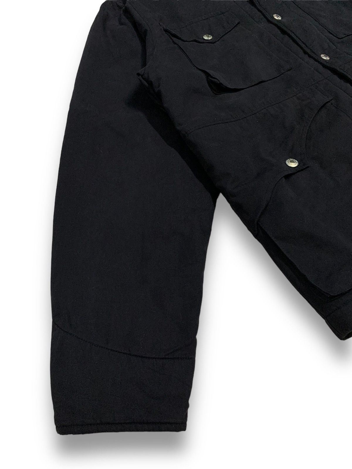 Japanese Brand Vintage The Crimie Canvas Sherpa Lined Trucker/Chore Jacket Size US M / EU 48-50 / 2 - 14 Thumbnail