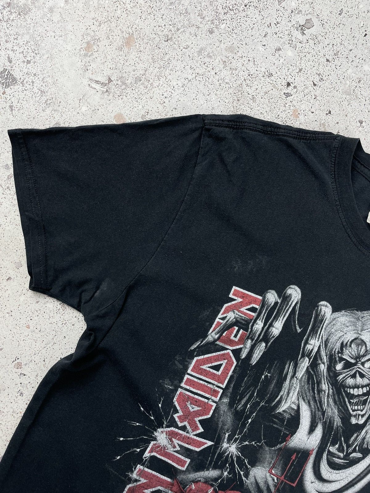 Iron Maiden × Vintage Vintage Iron Maiden Rock Band Tee T-Shirt Size US XL / EU 56 / 4 - 7 Thumbnail