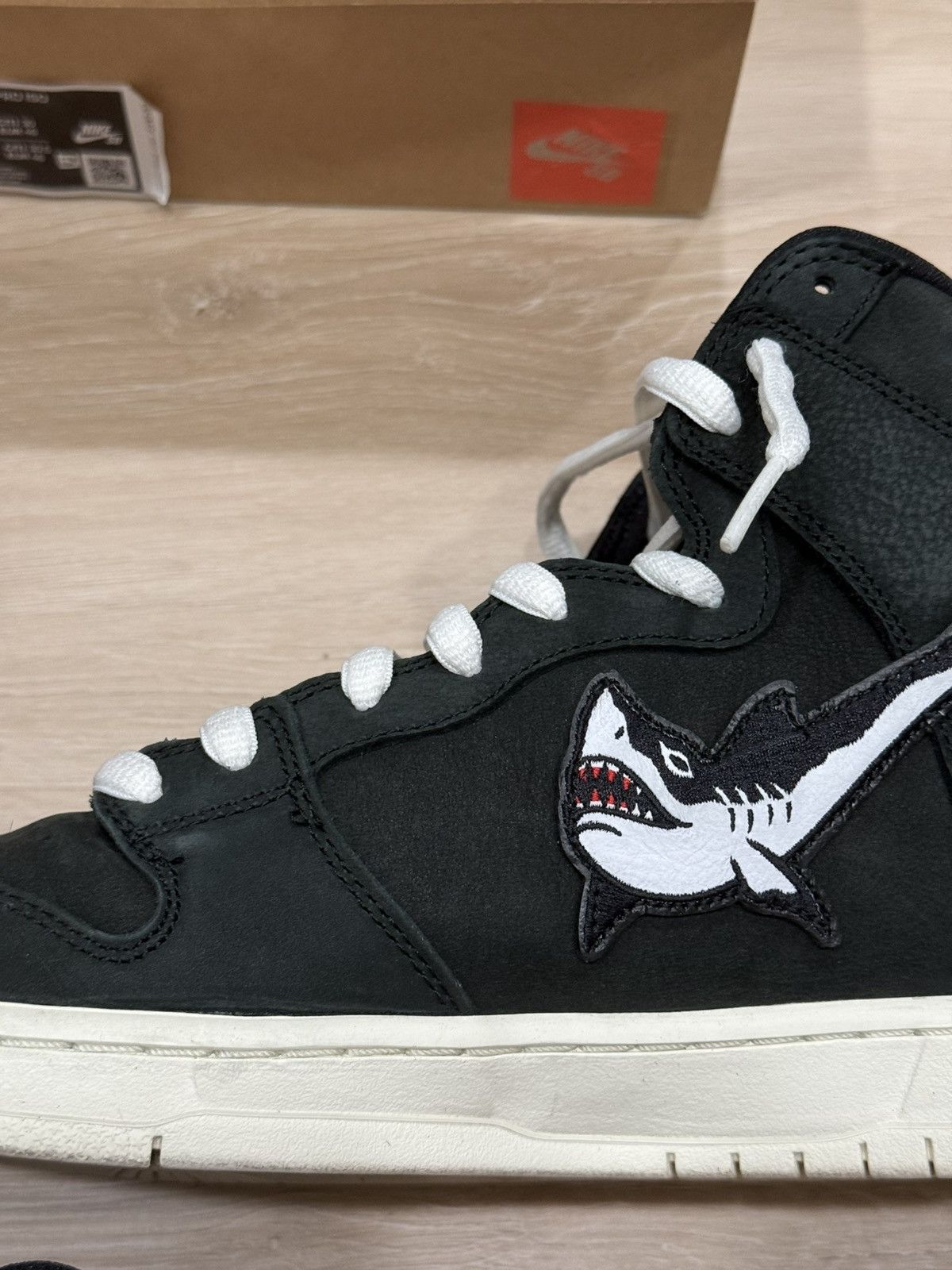 Nike Nike SB Dunk Hi ‘Oski Shark’ Sneakers Size US 12 / EU 45 - 11 Thumbnail