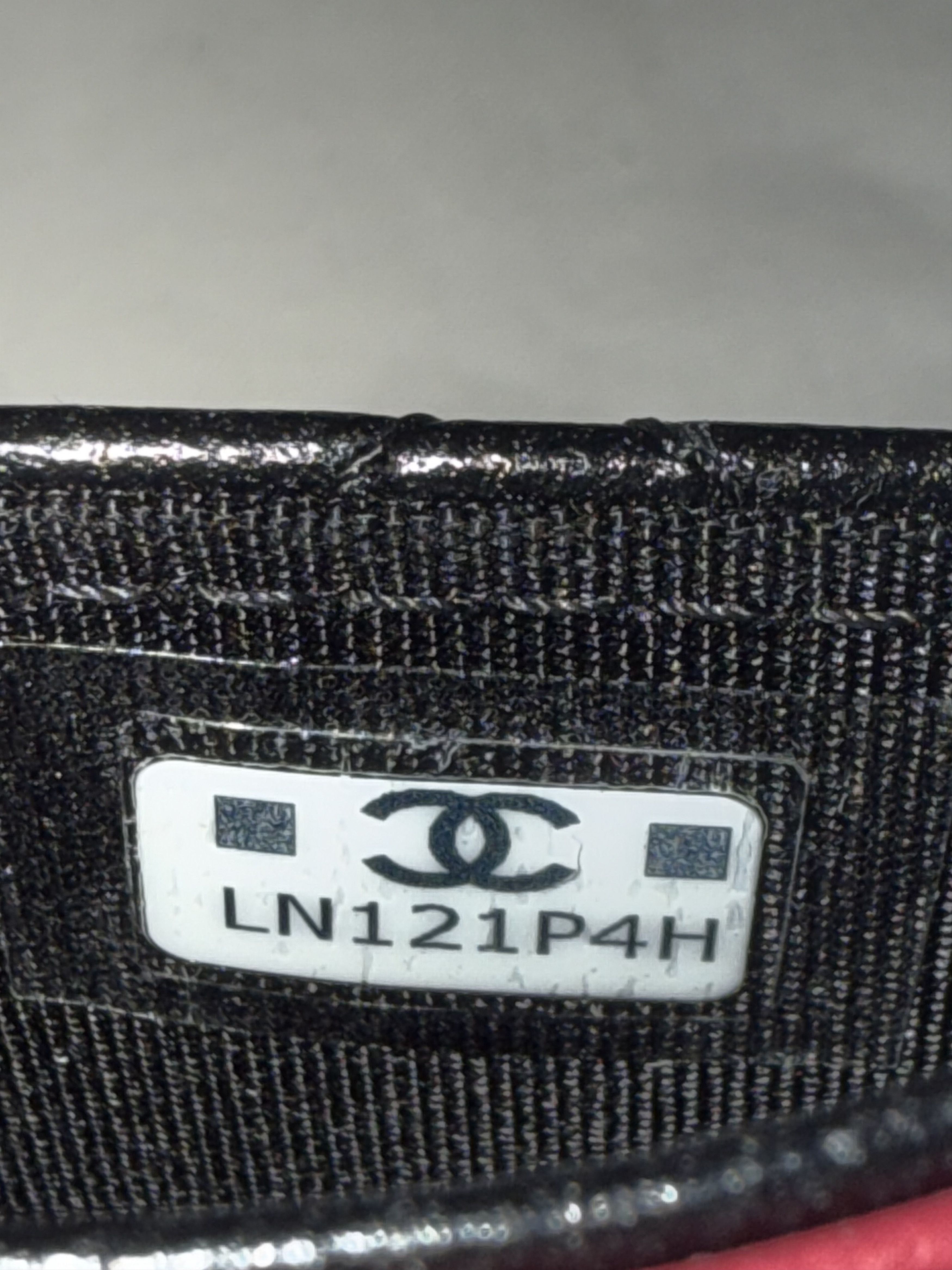 Chanel Chanel 19 Black Lambskin Quilted Chain CC Card Holder NIB L Size ONE SIZE - 9 Thumbnail