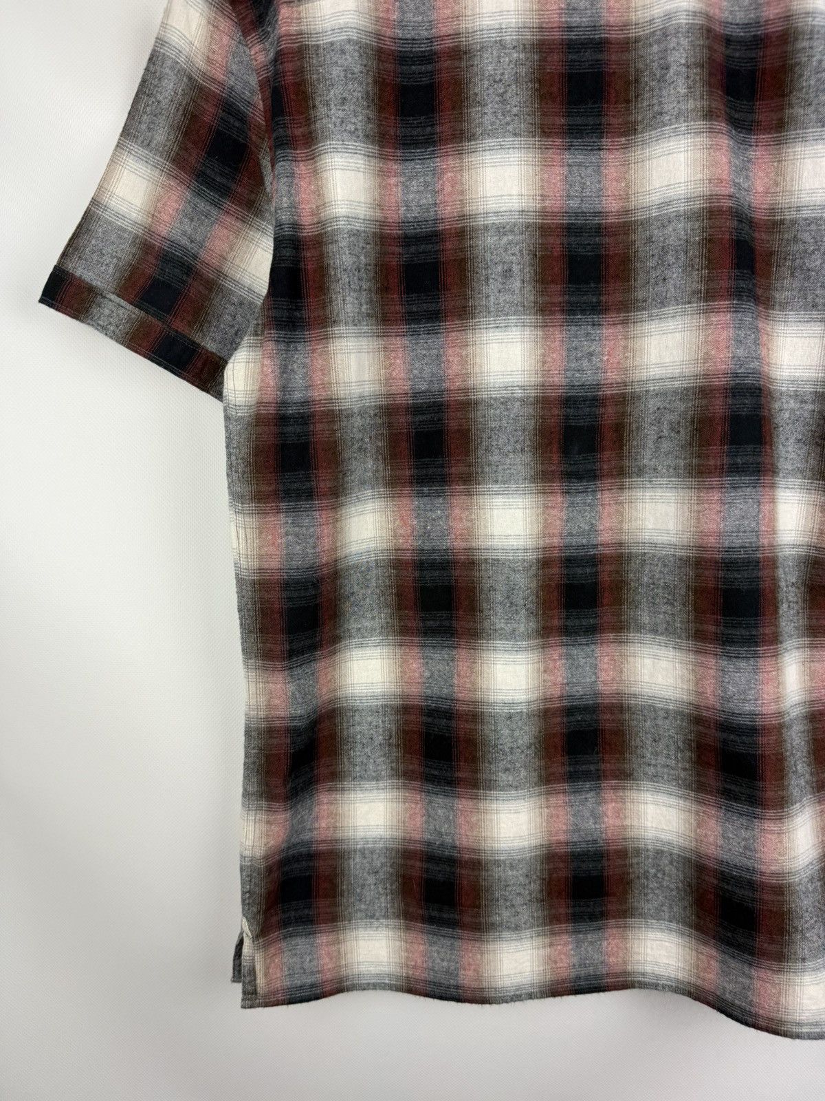 Allsaints Allsaints Men Dwight SS Men’s Plaid Flannel Button Up Shirt Size US S / EU 44-46 / 1 - 20 Thumbnail