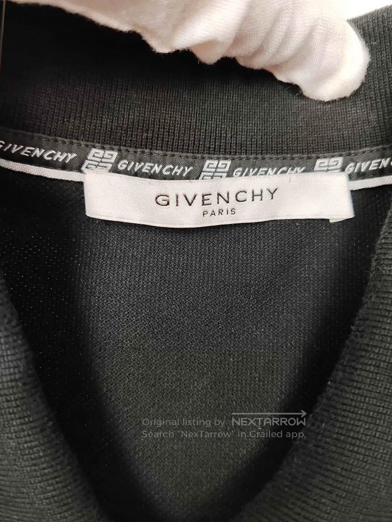 Givenchy Givenchy Men's Embroidered Polo Shirt Size US M / EU 48-50 / 2 - 3 Thumbnail