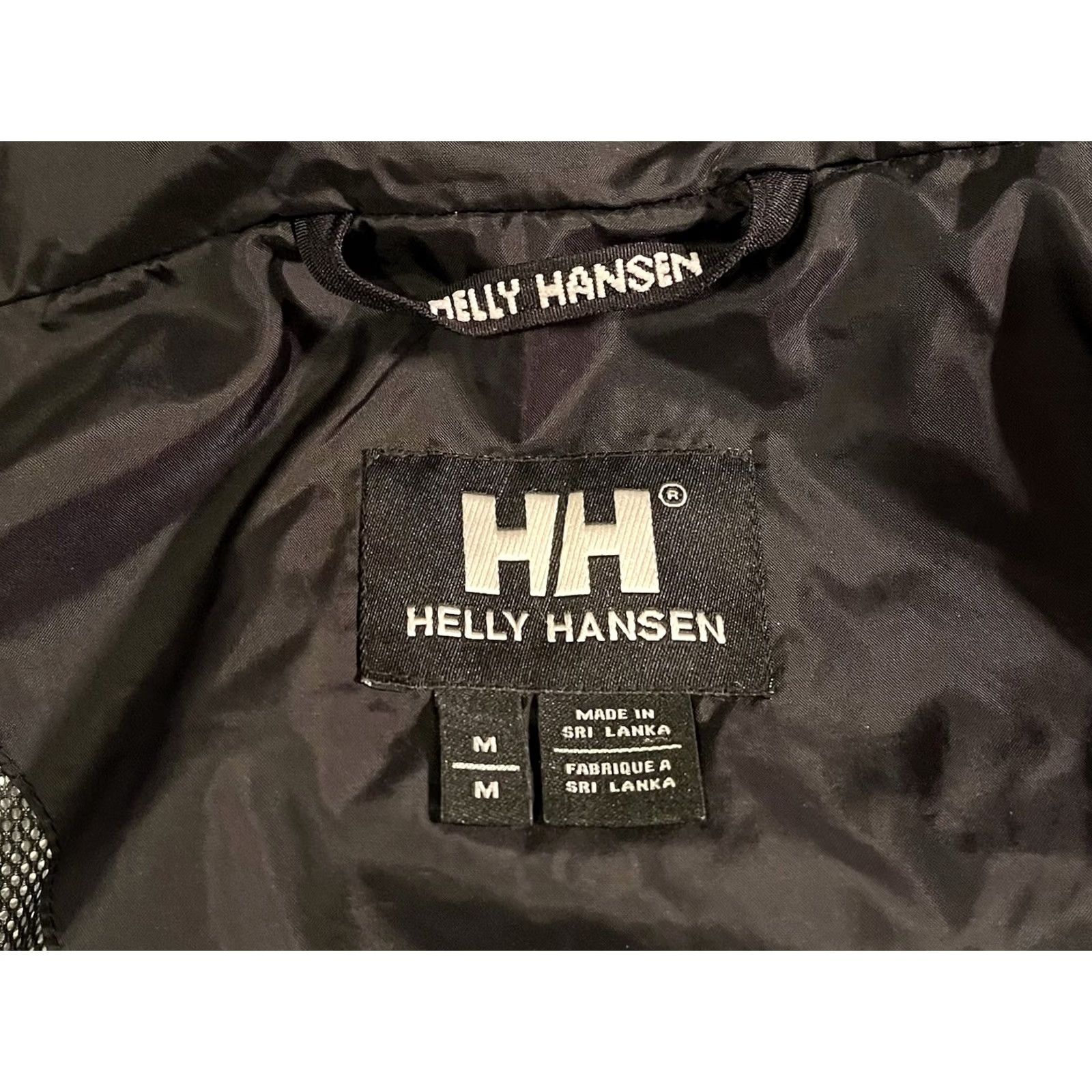 Helly Hansen Helly Hansen Hooded Packable Rain Jacket Men’s M Black Jacket Size US M / EU 48-50 / 2 - 6 Thumbnail
