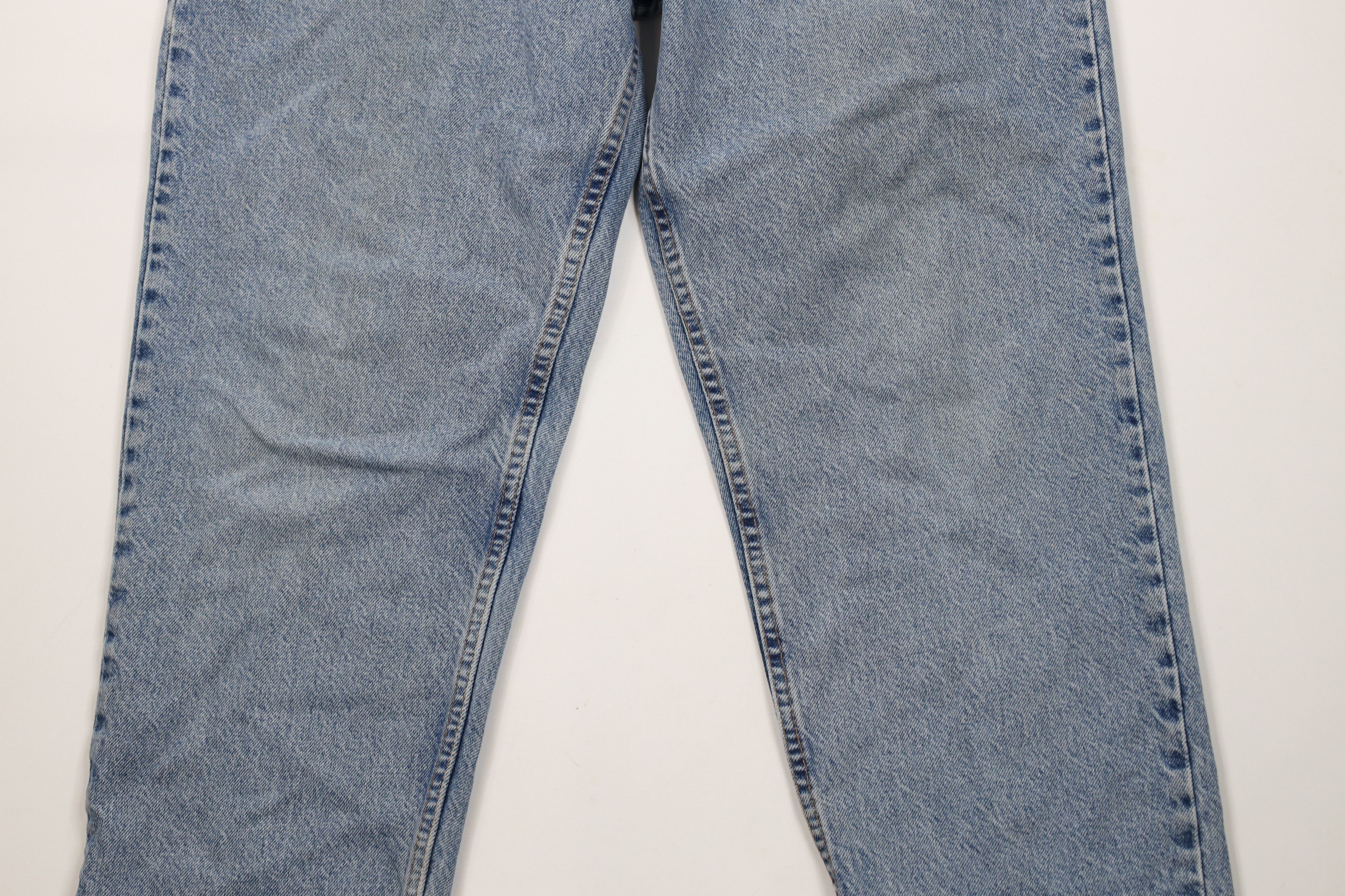 Tommy Hilfiger × Vintage Vintage 90s Tommy Hilfiger Spell Out Straight Leg Jeans USA Size US 34 / EU 50 - 3 Thumbnail