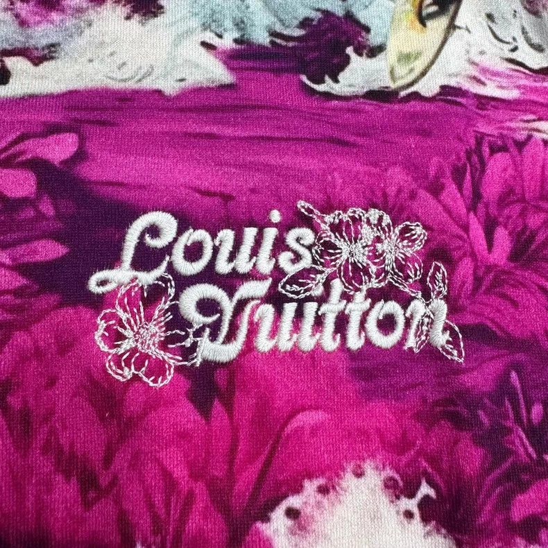 Louis Vuitton Louis Vuitton Tropical Island Wave Short Sleeves Size US L / EU 52-54 / 3 - 2 Thumbnail