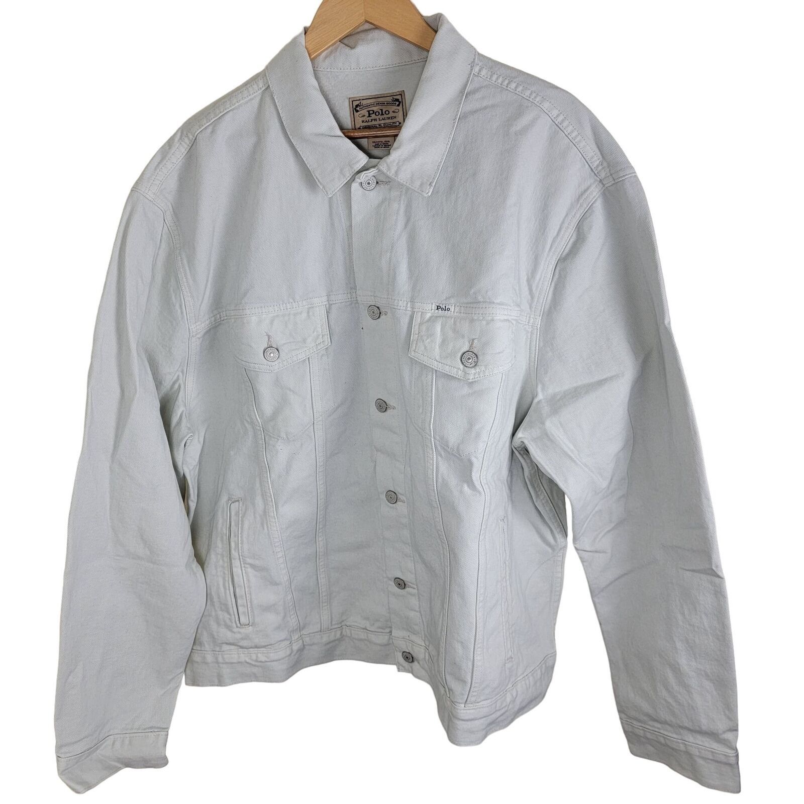 Polo Ralph Lauren Polo Ralph Lauren Men's Denim Trucker Jacket Size US L / EU 52-54 / 3 - 1 Thumbnail