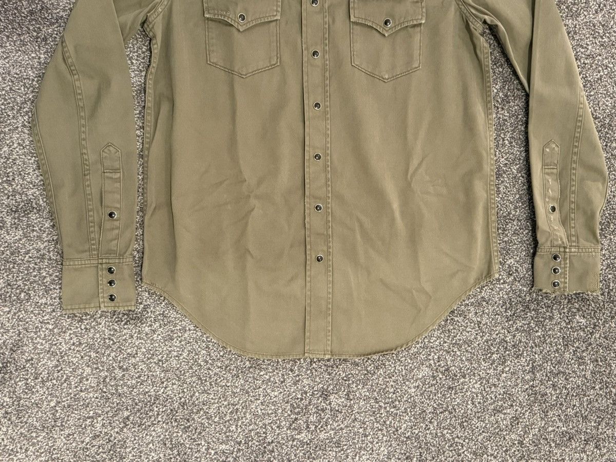 Saint Laurent Paris SLP Saint Laurent western snap button up shirt Size US XL / EU 56 / 4 - 4 Thumbnail