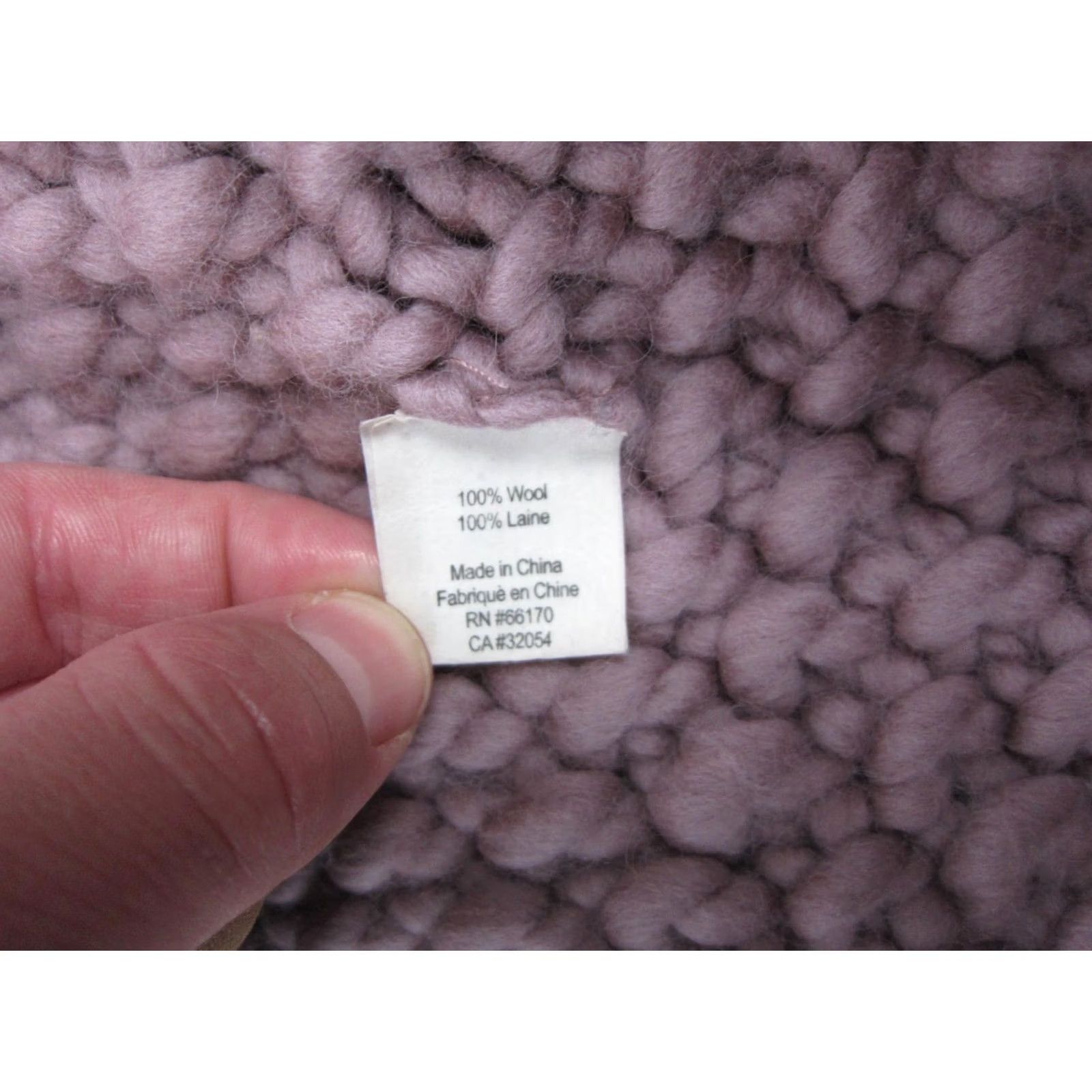 Vintage Twinkle by Wenlan Cardigan Womens Medium Pink Wool Chunky Knit Crop Open Size M / US 6-8 / IT 42-44 - 7 Thumbnail