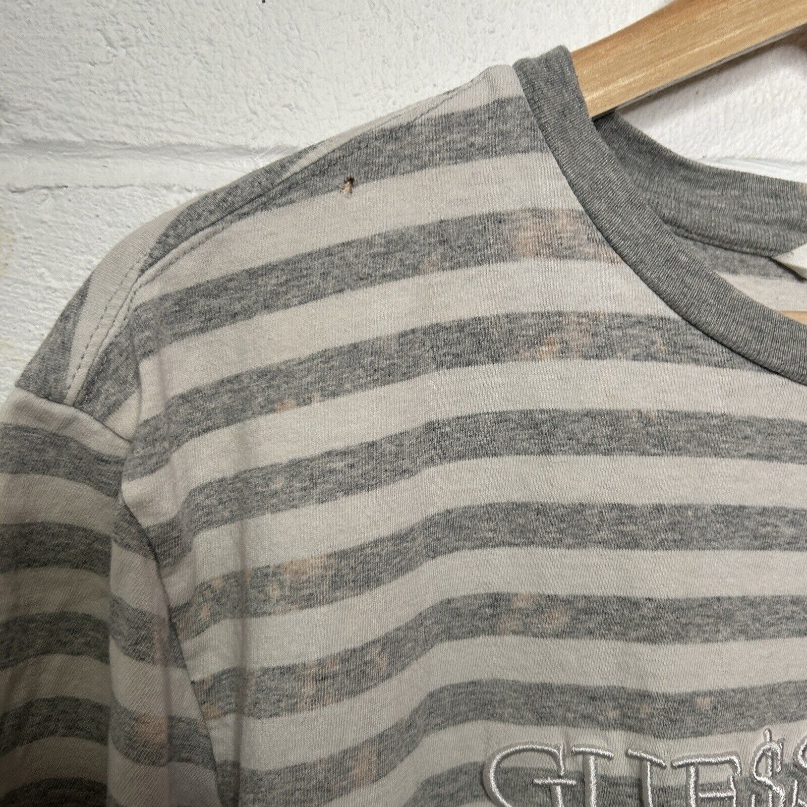 Guess Guess x A$AP Rocky Striped Shirt “Grey” Size US L / EU 52-54 / 3 - 6 Thumbnail